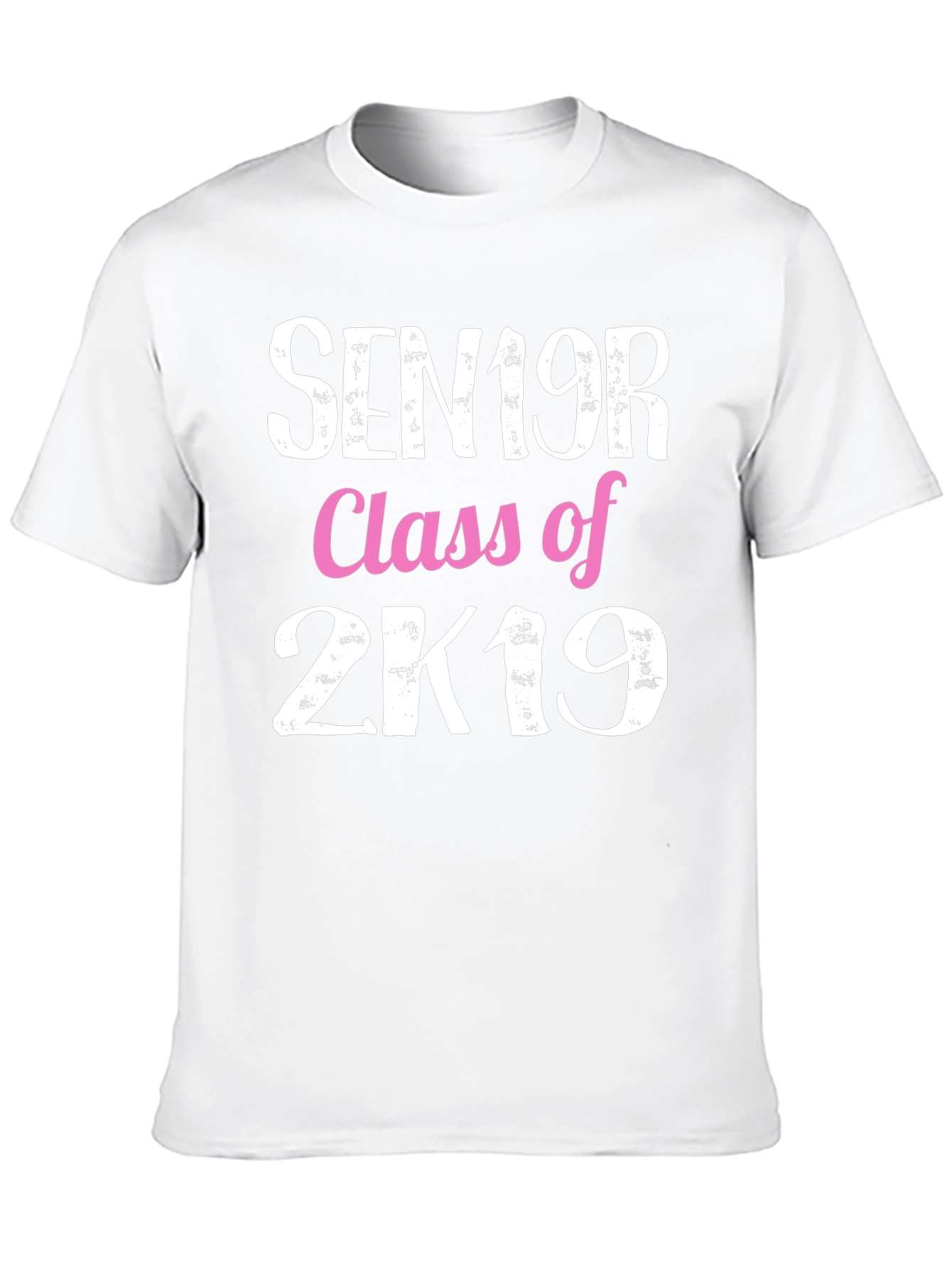 Black Senior Class of 2K19 T-Shirt view 10