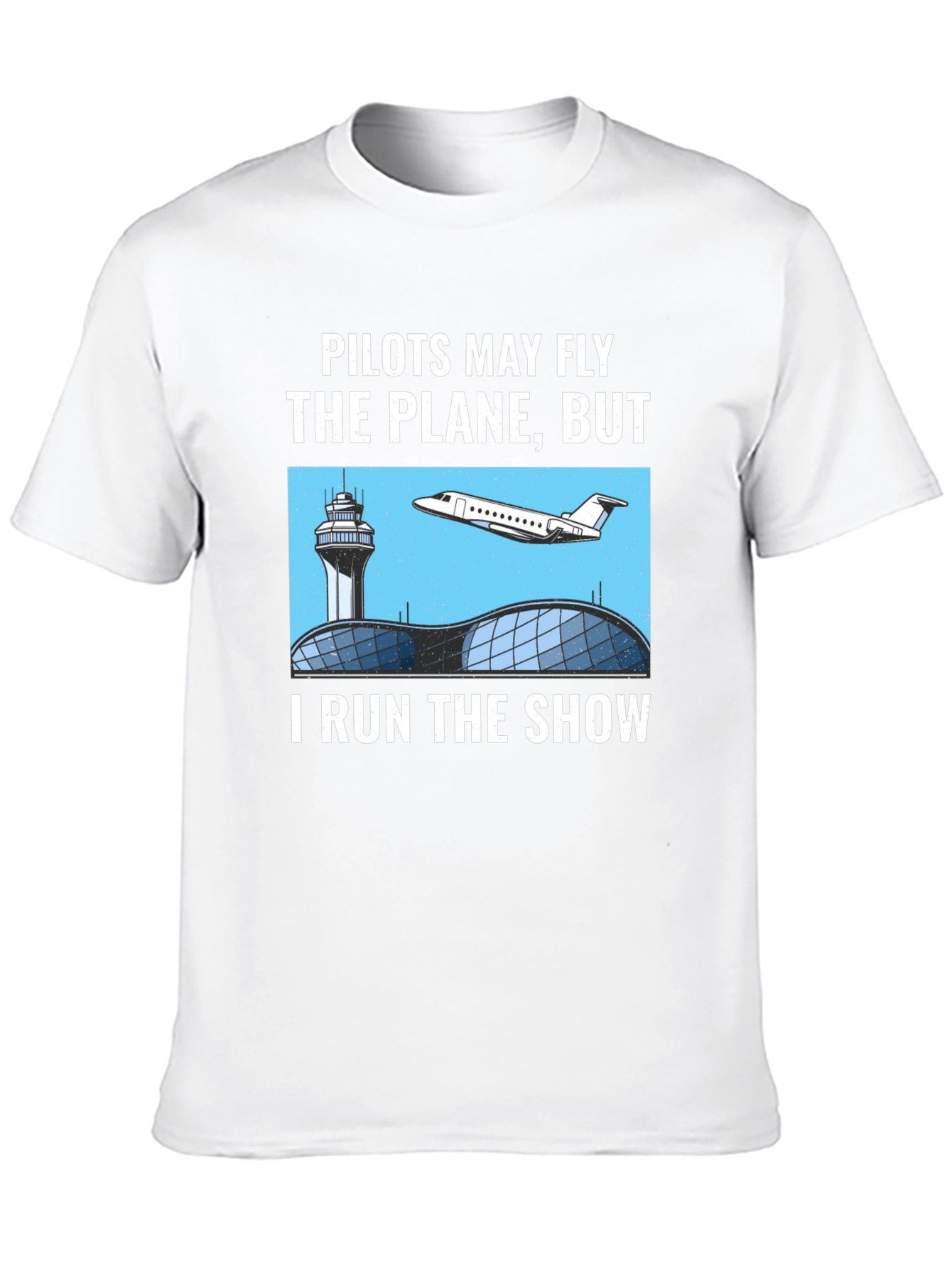 Black Pilots May Fly the Plane T-Shirt - Air Traffic Controller Tee view 10