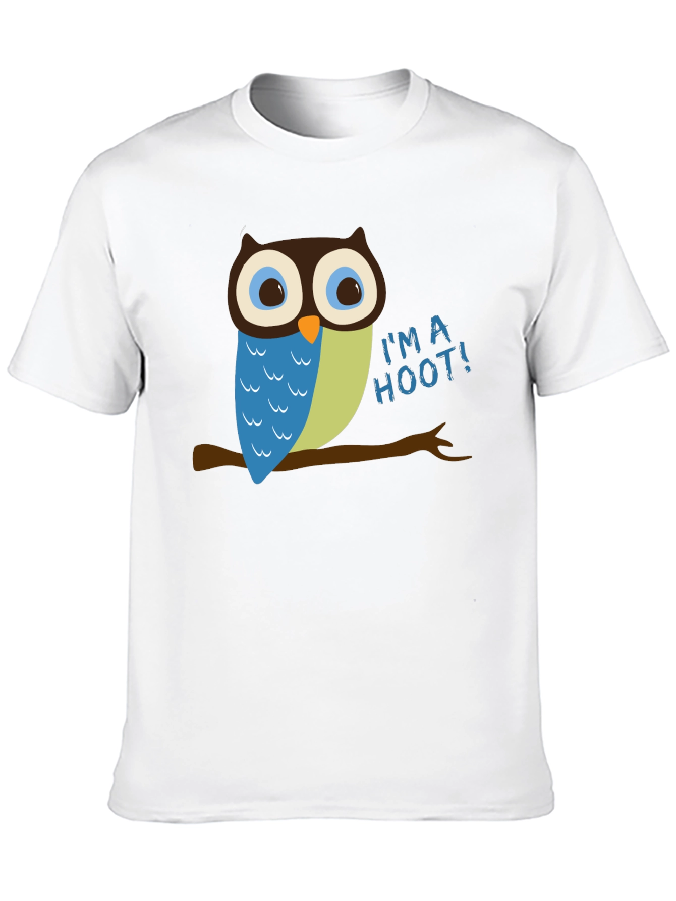 Black I'm a Hoot! Owl Graphic Tee view 10