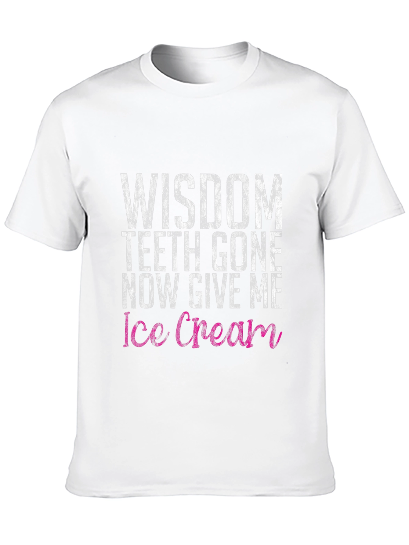Black Wisdom Teeth Ice Cream Funny Graphic Tee view 10