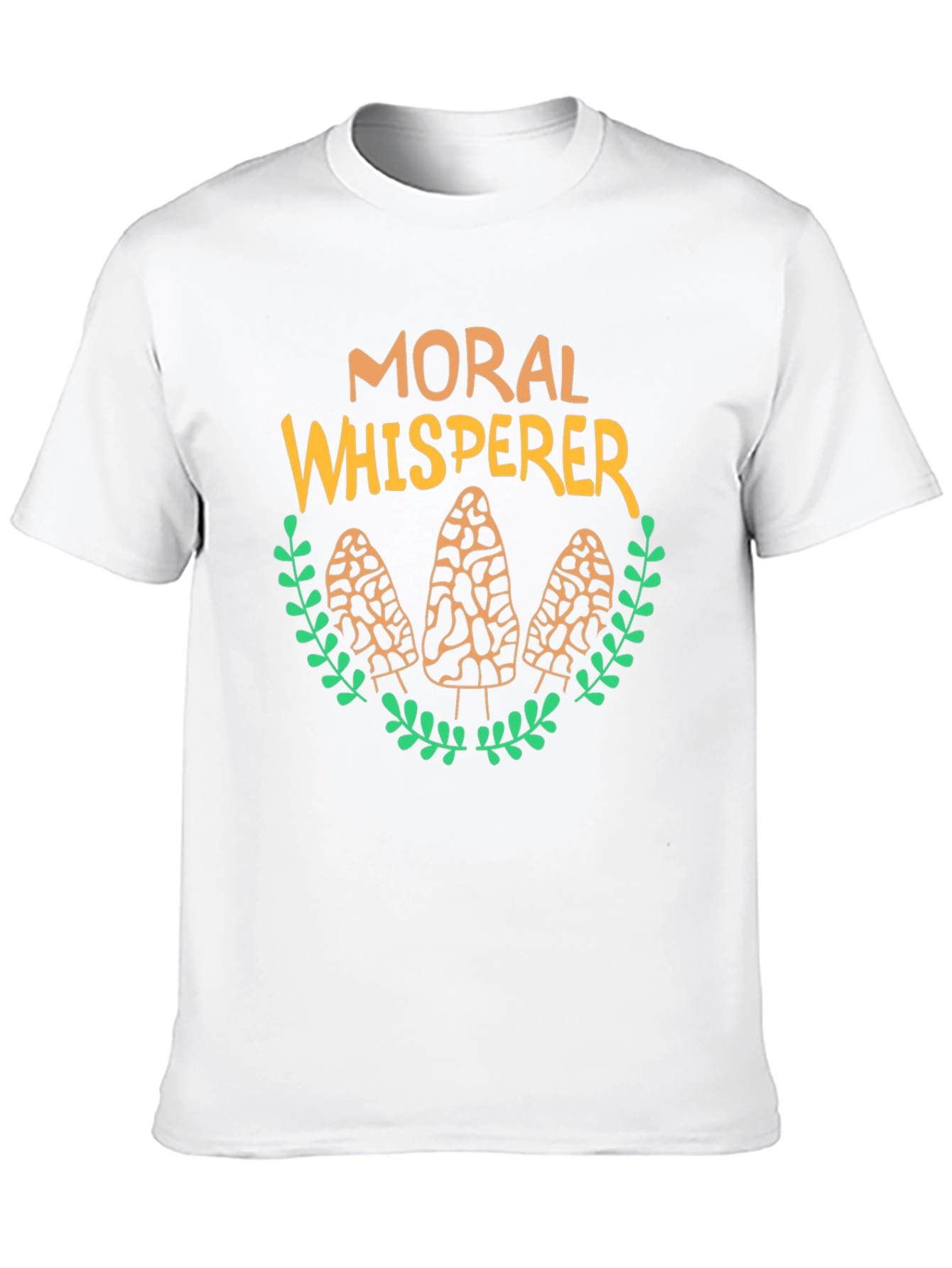 Black Moral Whisperer Mushroom Graphic Tee view 10