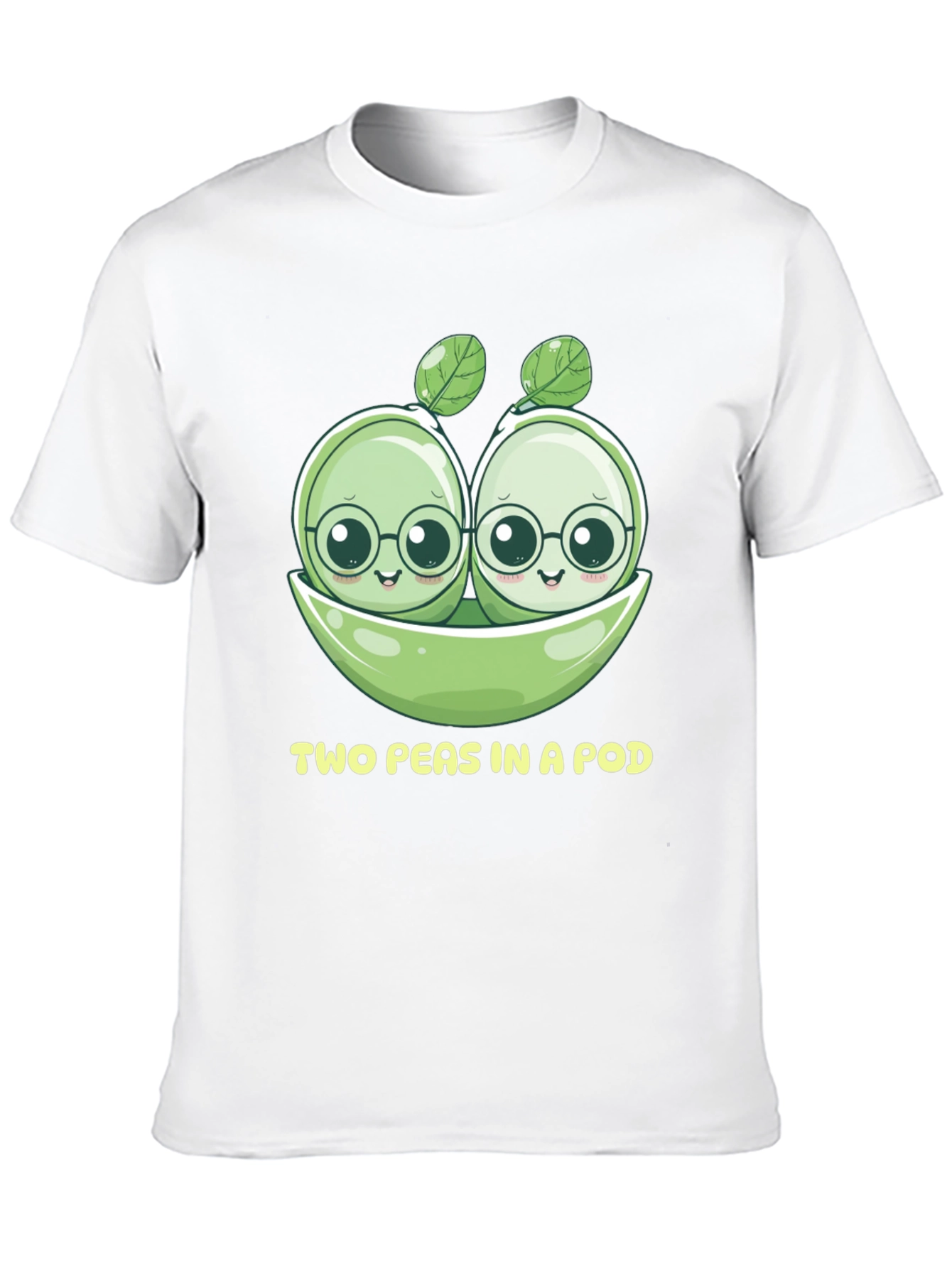 Black Two Peas in a Pod Graphic Tee view 10