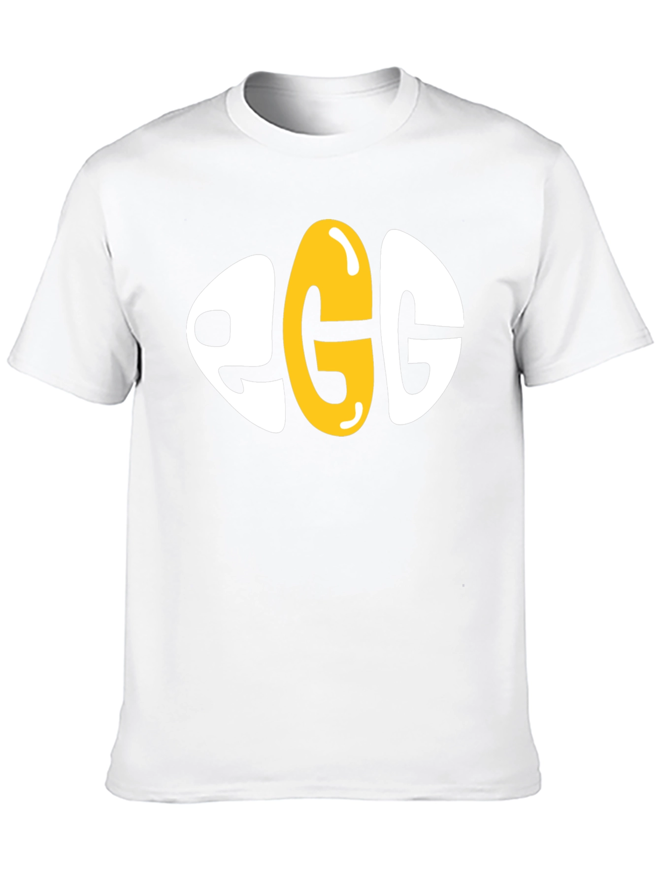 Black Egg Graphic Novelty T-Shirt - Unisex view 10