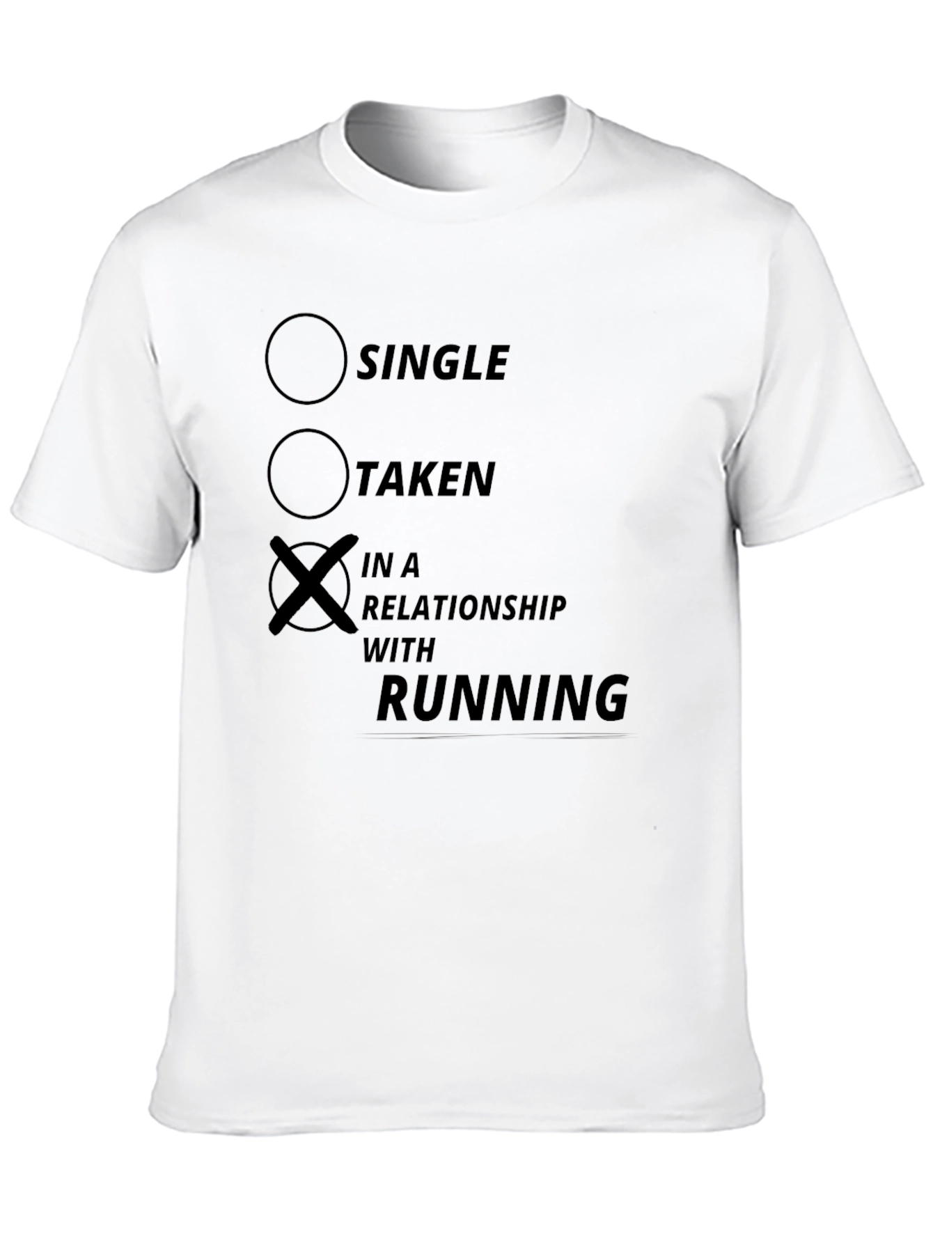 Black Running Relationship Graphic T-Shirt view 10