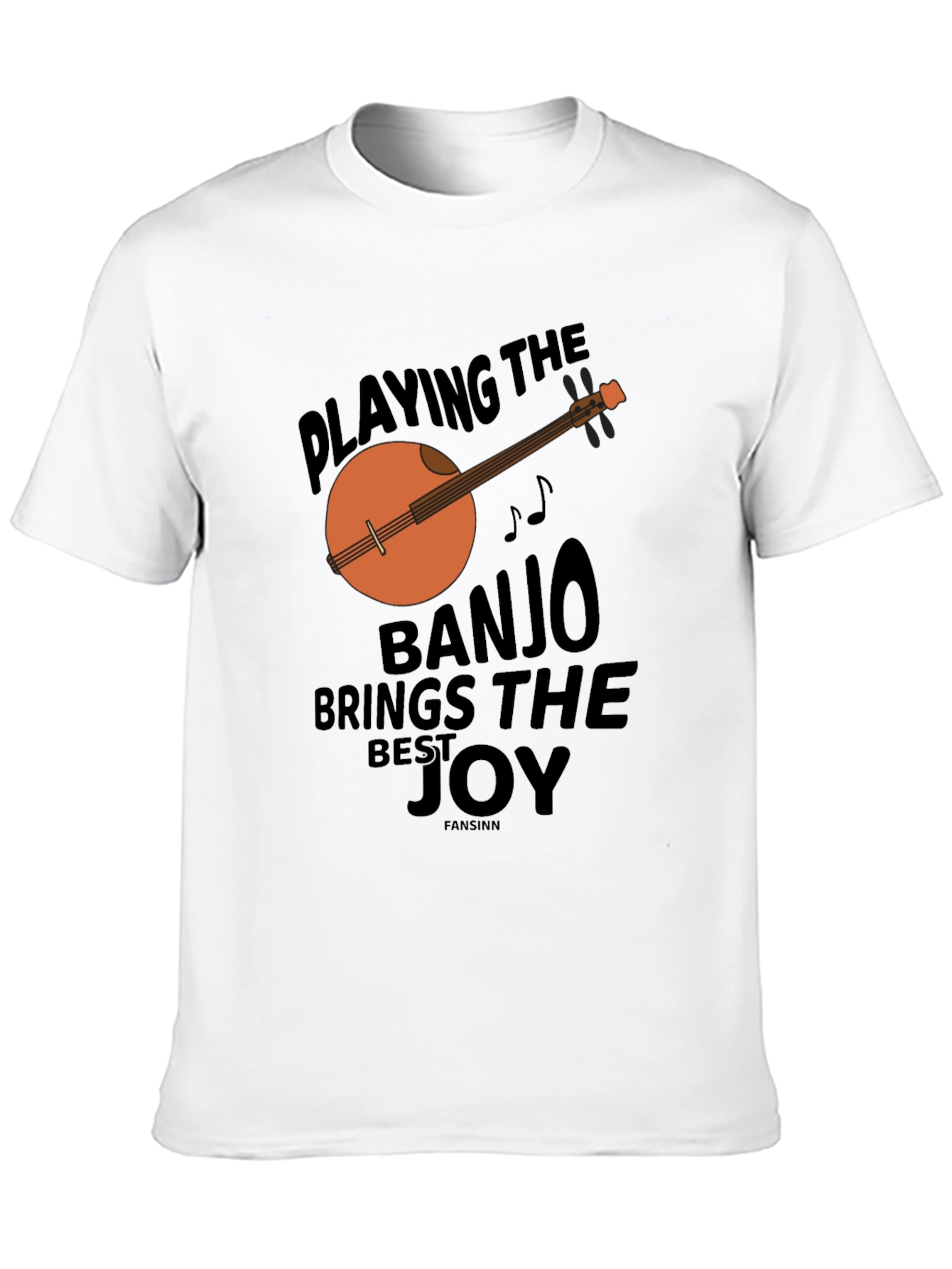 Black Banjo Joy Graphic Tee view 10