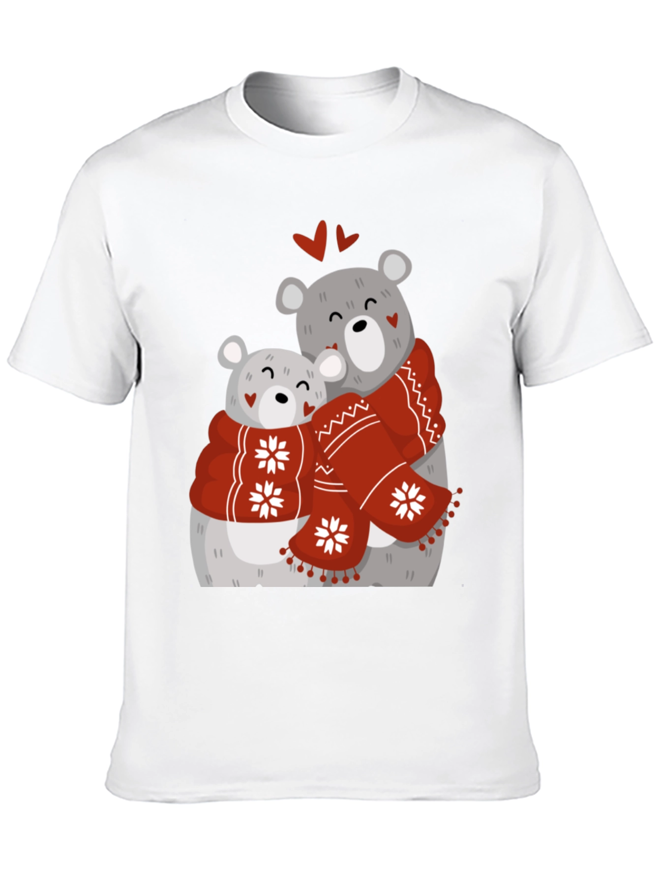 Black Bear Hug Graphic T-Shirt view 10