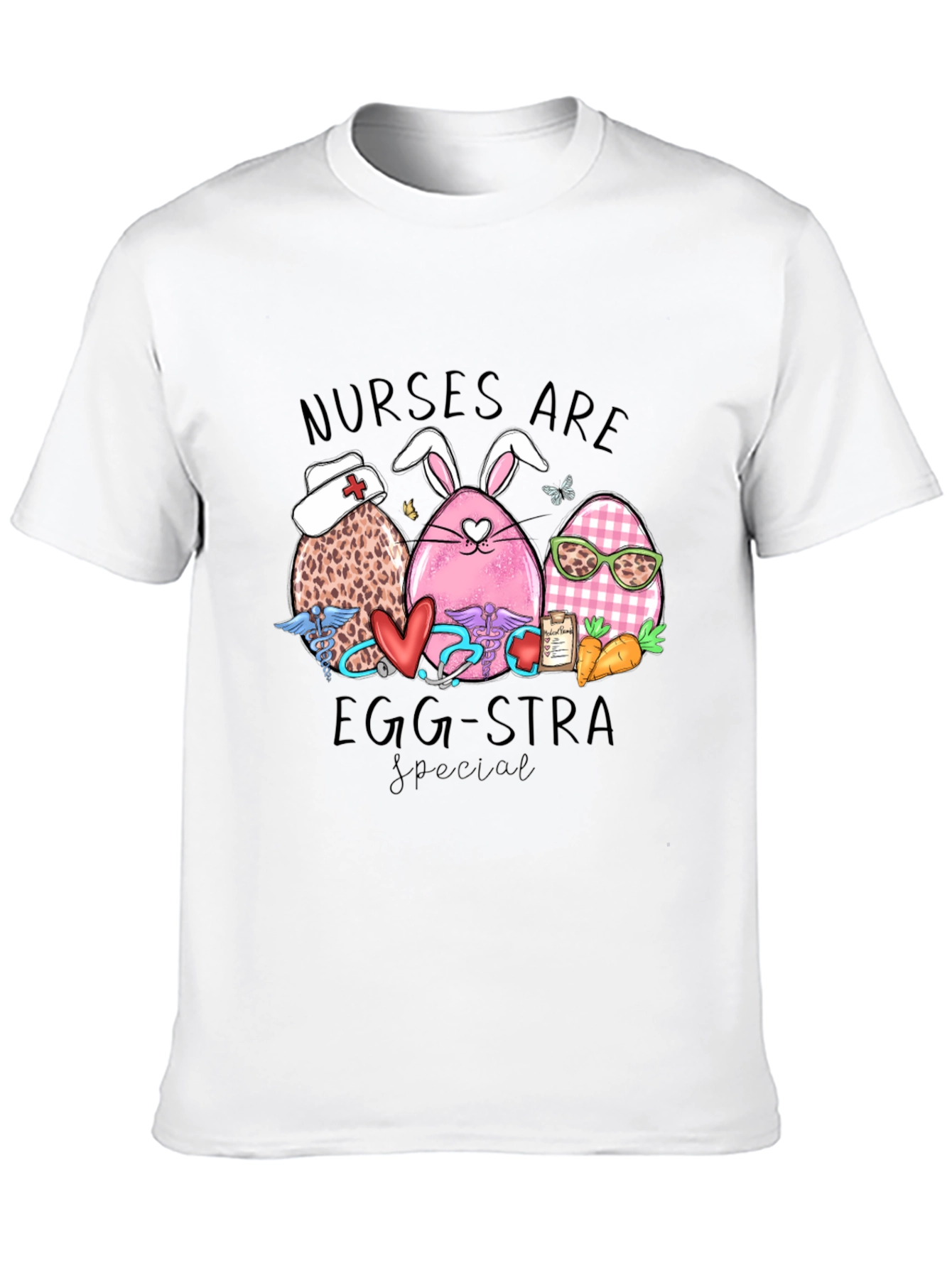 Black Nurses Are Egg-stra Special T-Shirt view 10