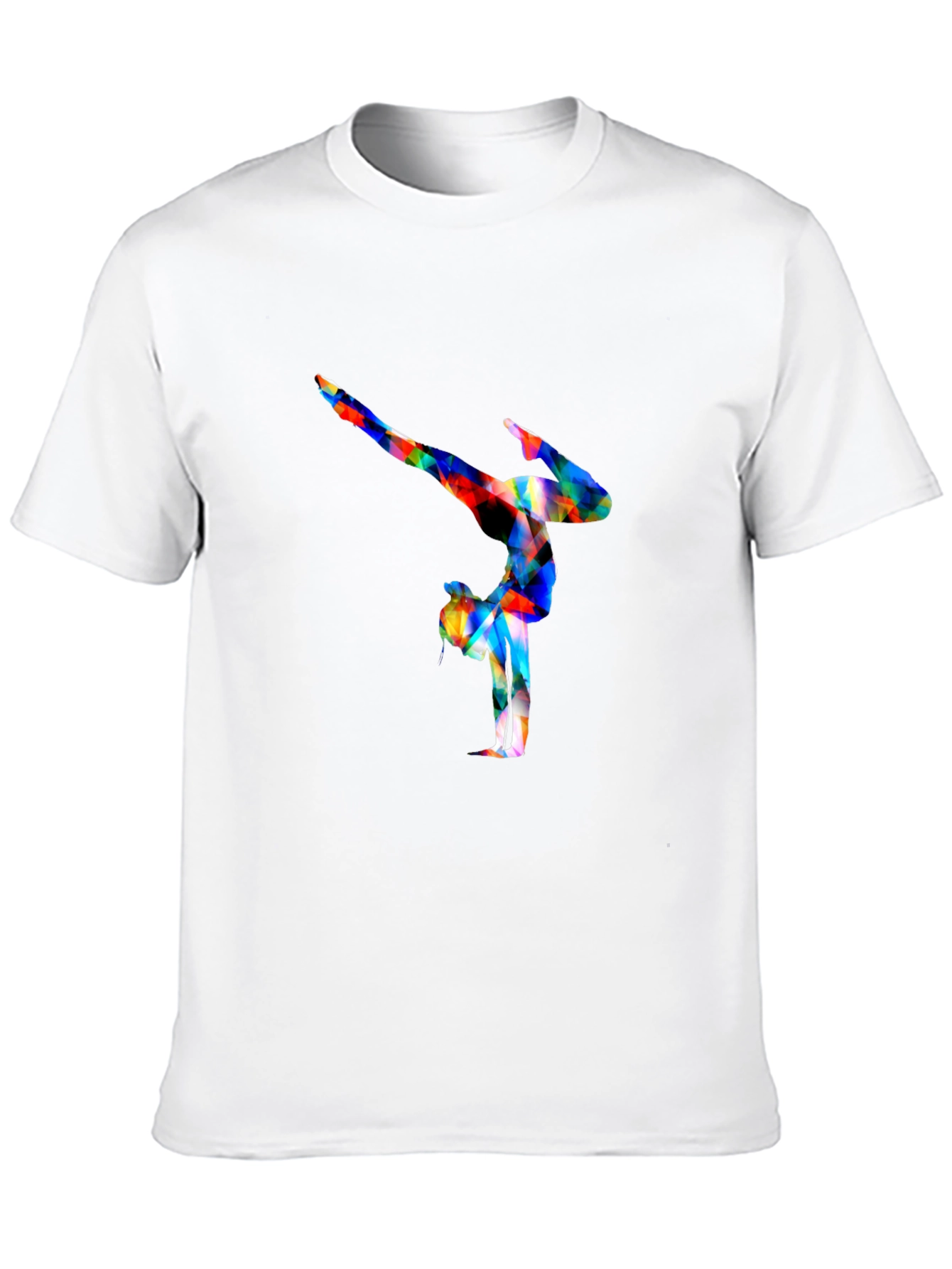 Black Gymnast Graphic Tee - Black Cotton view 10