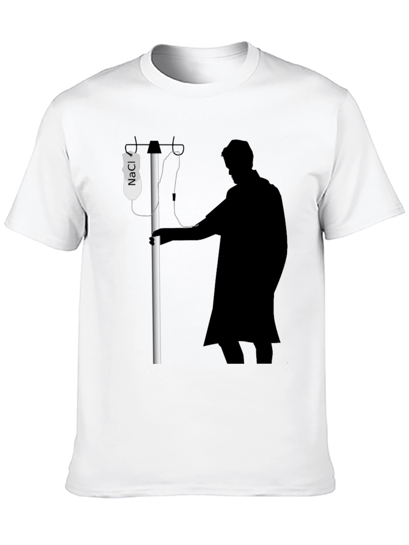 Black Medical Humor T-Shirt - 'House' Inspired Design view 10