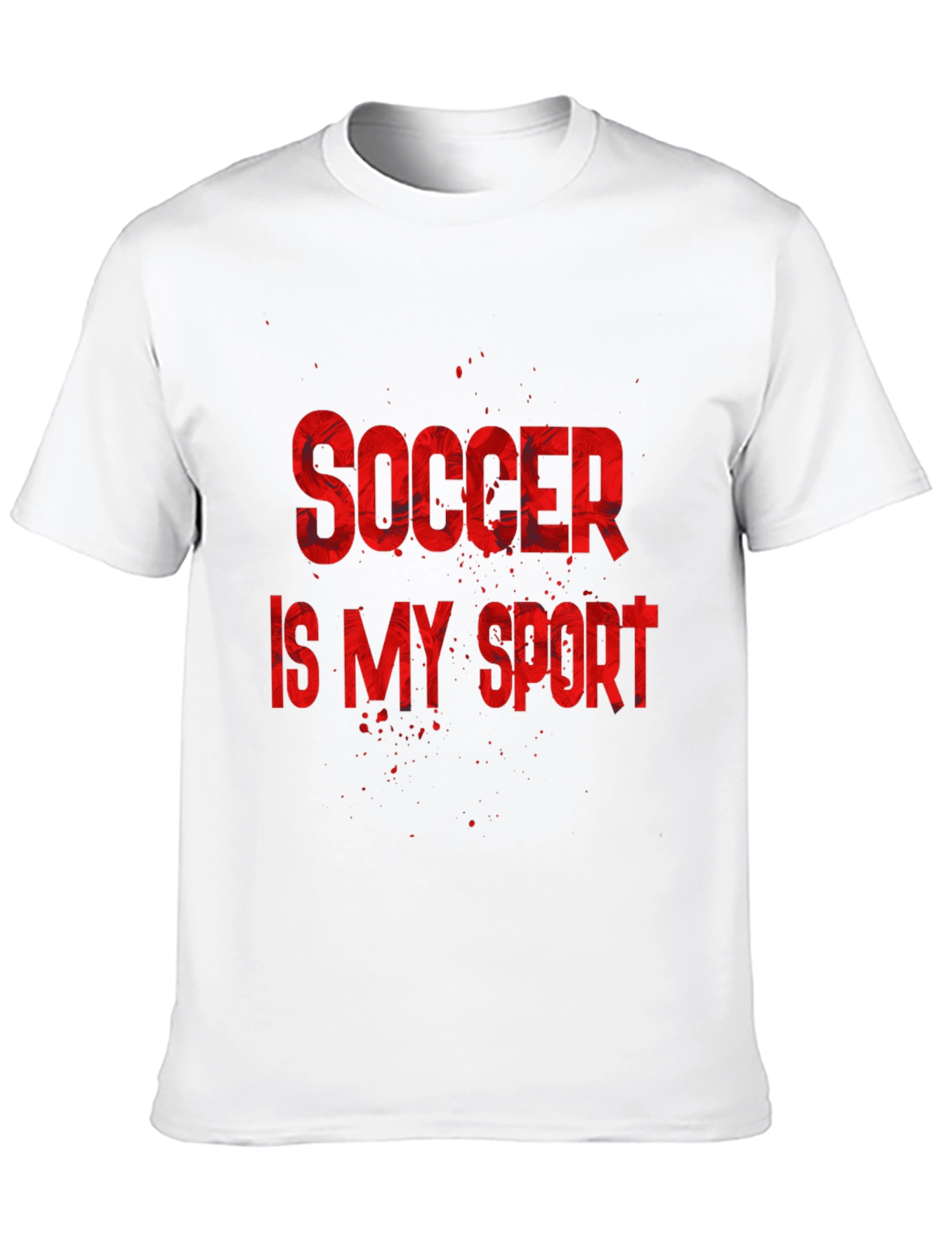 Black Soccer Is My Sport T-Shirt view 10