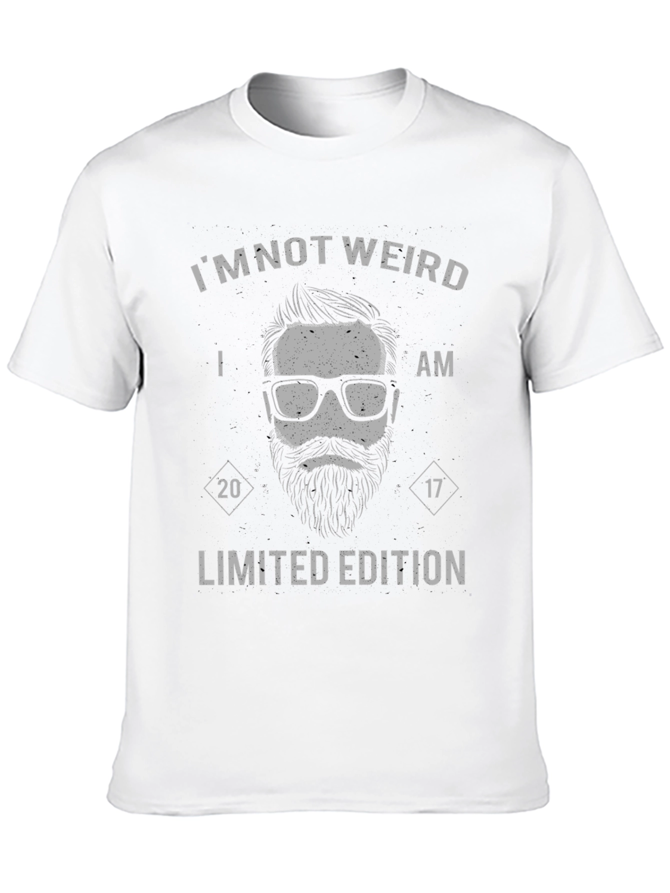 Black I'm Not Weird Limited Edition Graphic Tee view 10