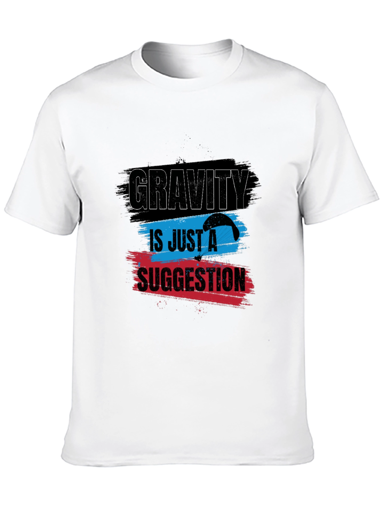 Black Gravity is Just a Suggestion Graphic T-Shirt view 10