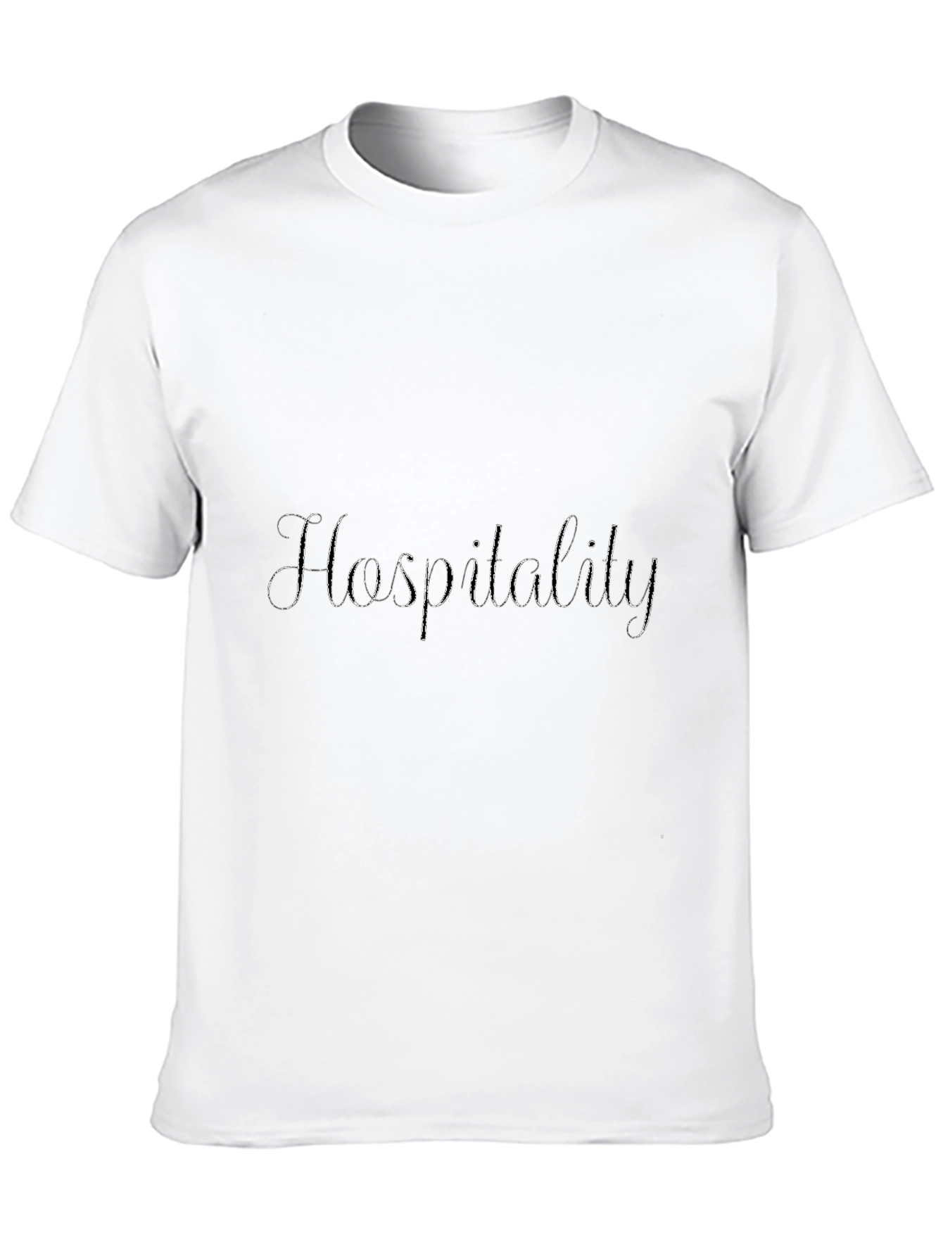 Black Hospitality T-Shirt - Soft Cotton Blend view 10