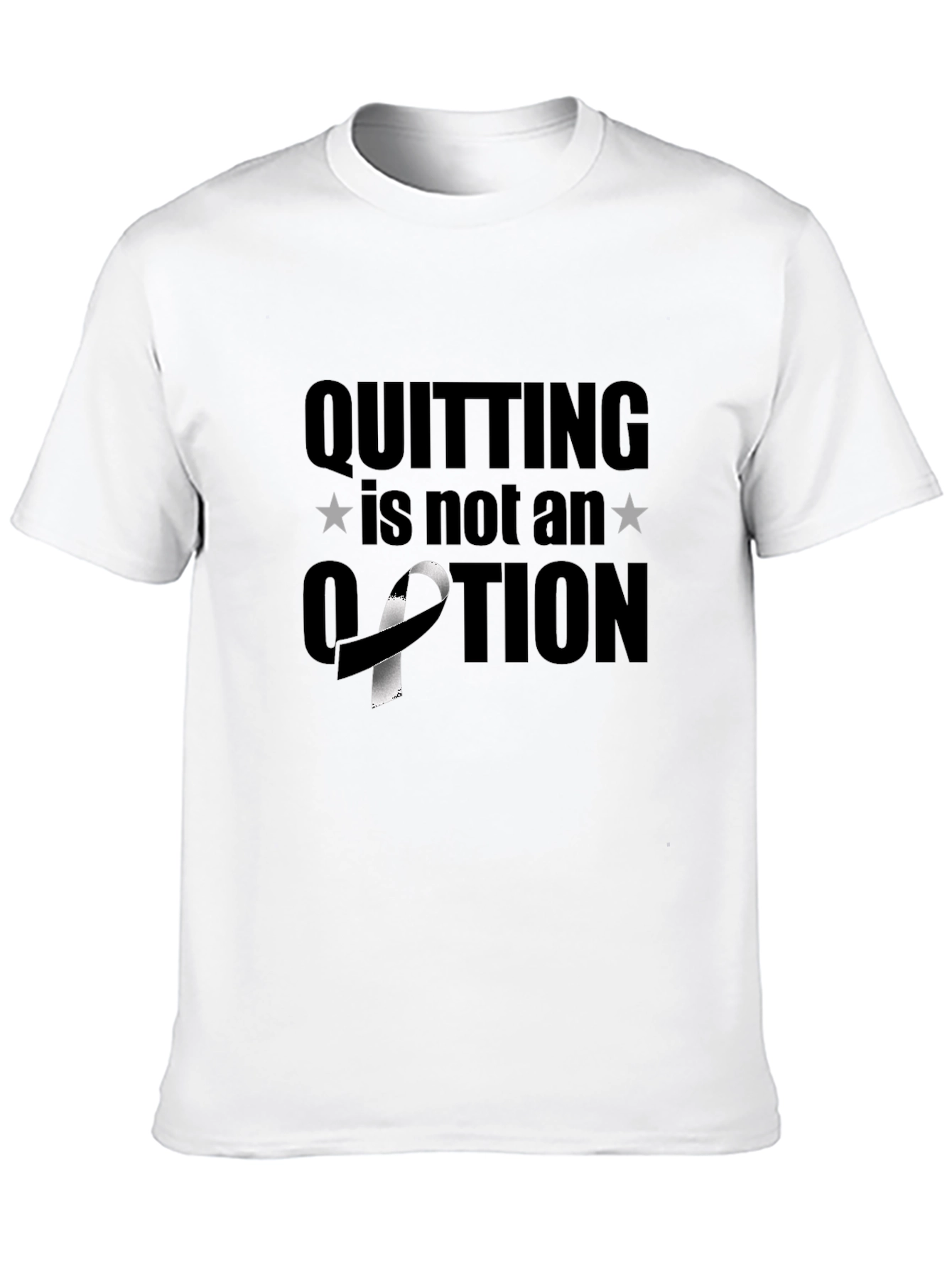 Black Quitting is Not an Option T-Shirt view 10