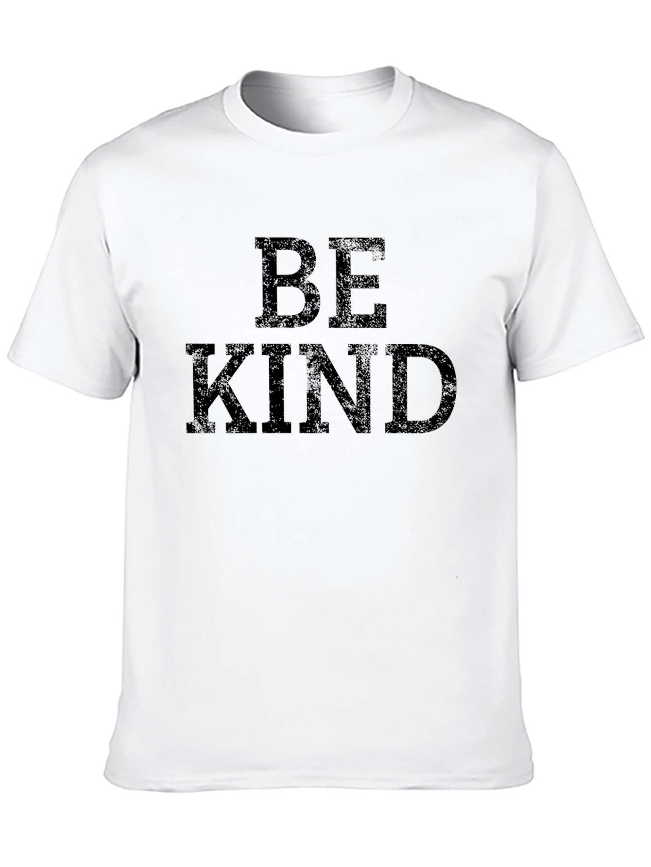 Black Be Kind Graphic T-Shirt -  Men's Casual Tee view 10