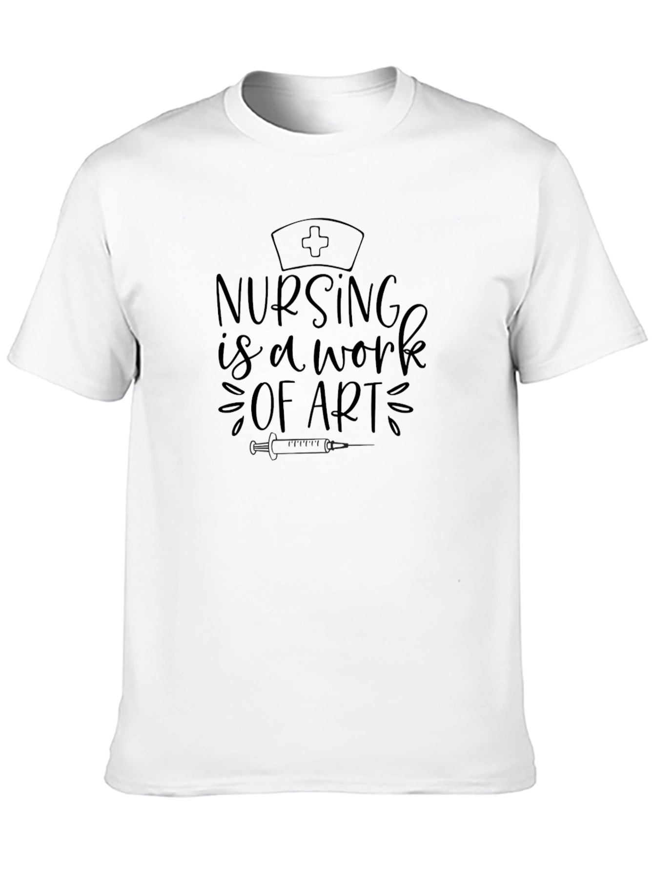 Black Nursing is a Work of Art T-Shirt view 10