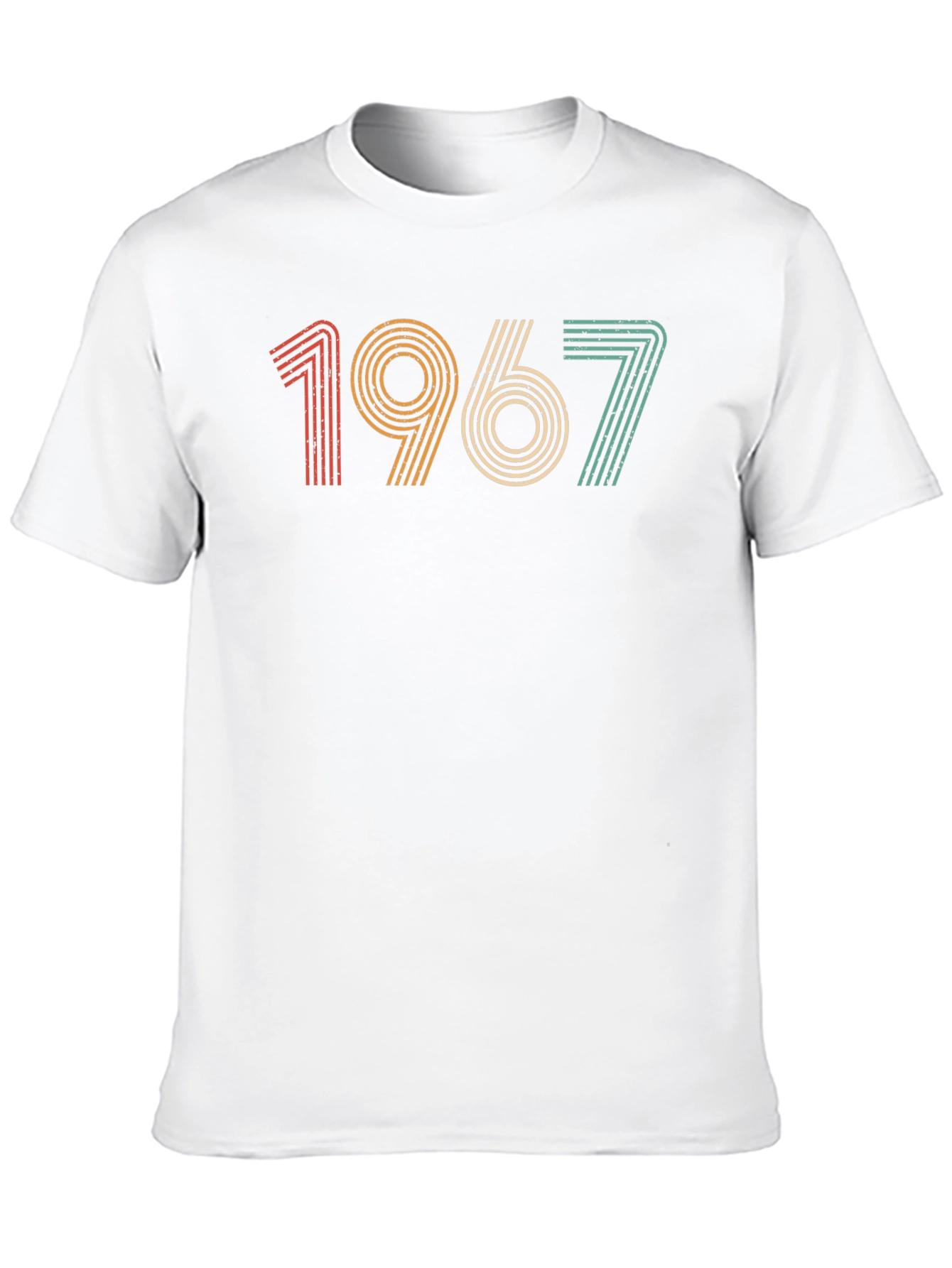Black Retro 1967 Graphic T-Shirt - Vintage Style Birthday Tee view 10
