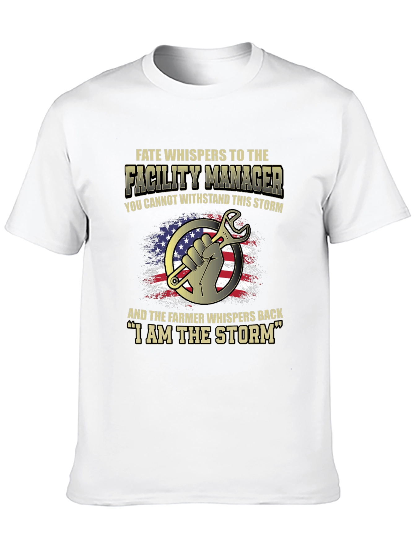 Facility Manager "I Am The Storm" Graphic T-Shirt - 10