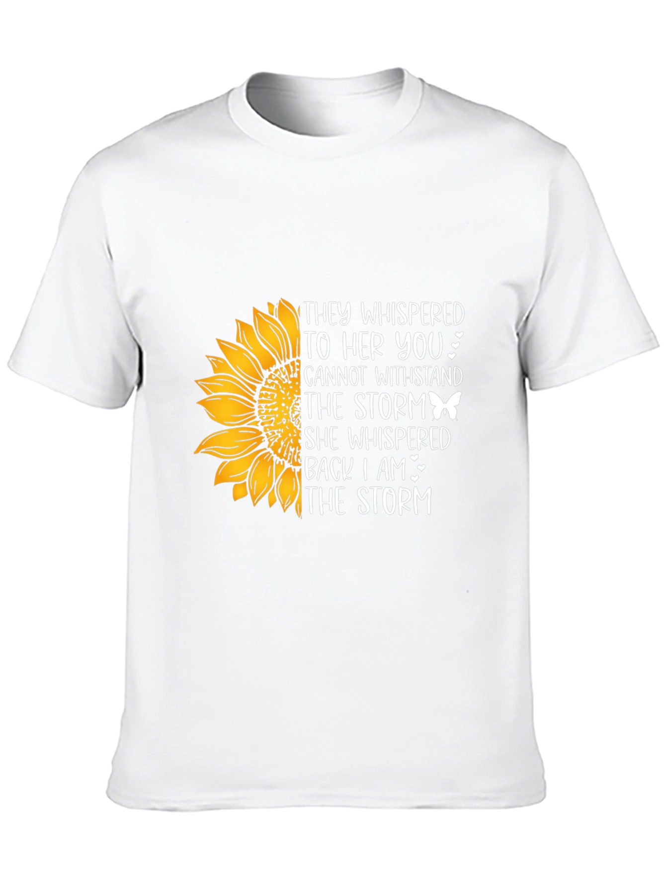 Black Sunflower 'I am the Storm' Graphic Tee - Black view 10