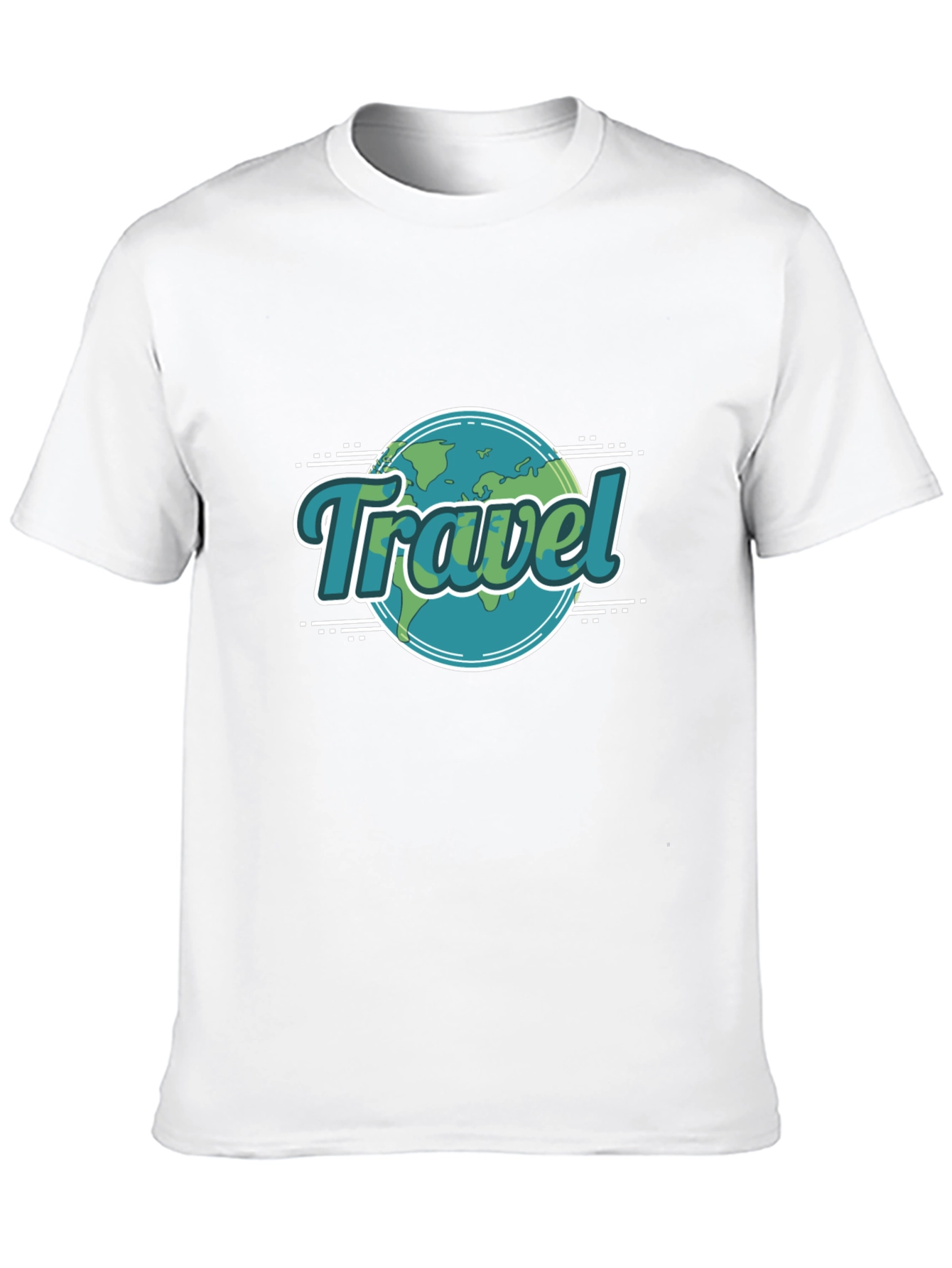 Black Travel the World T-Shirt view 10