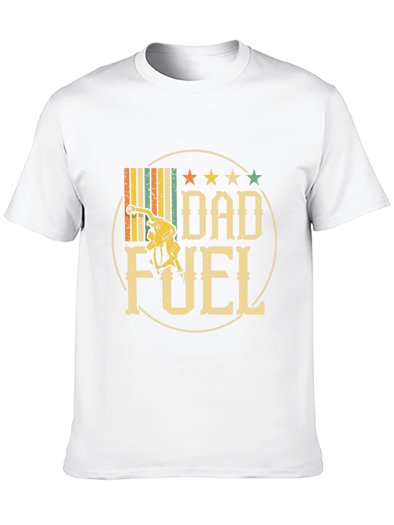 Black Dad Fuel Graphic Tee - Father's Day Gift view 10
