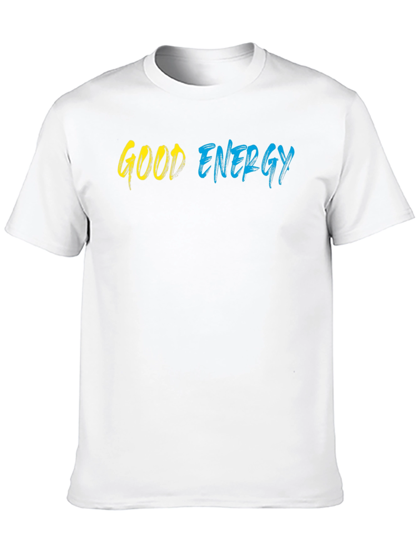 Black Good Energy Graphic Tee - Stylish Black T-Shirt view 10