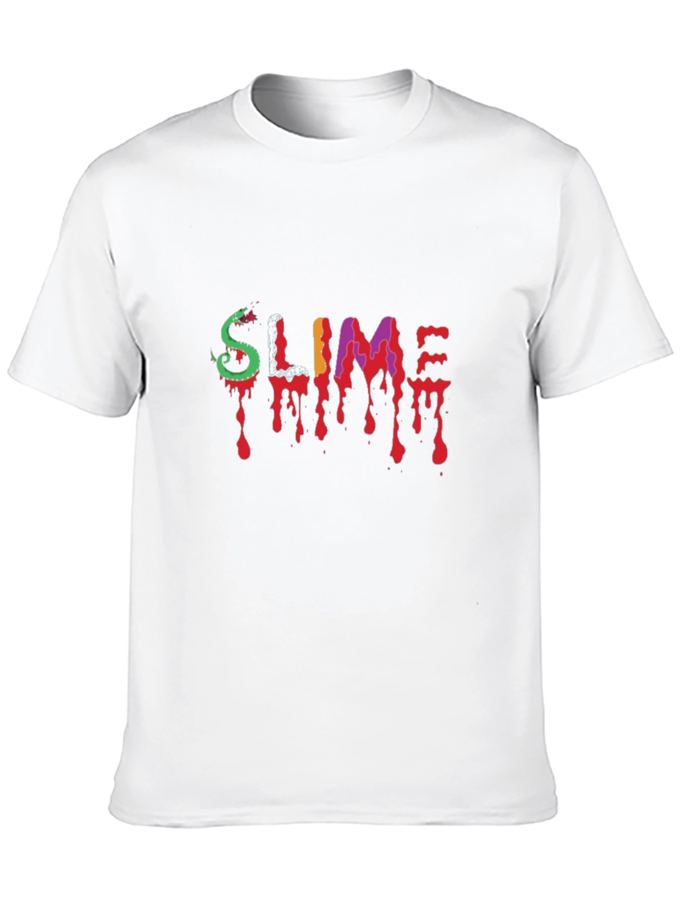 Black Slime Graphic Tee - Dripping Style view 10