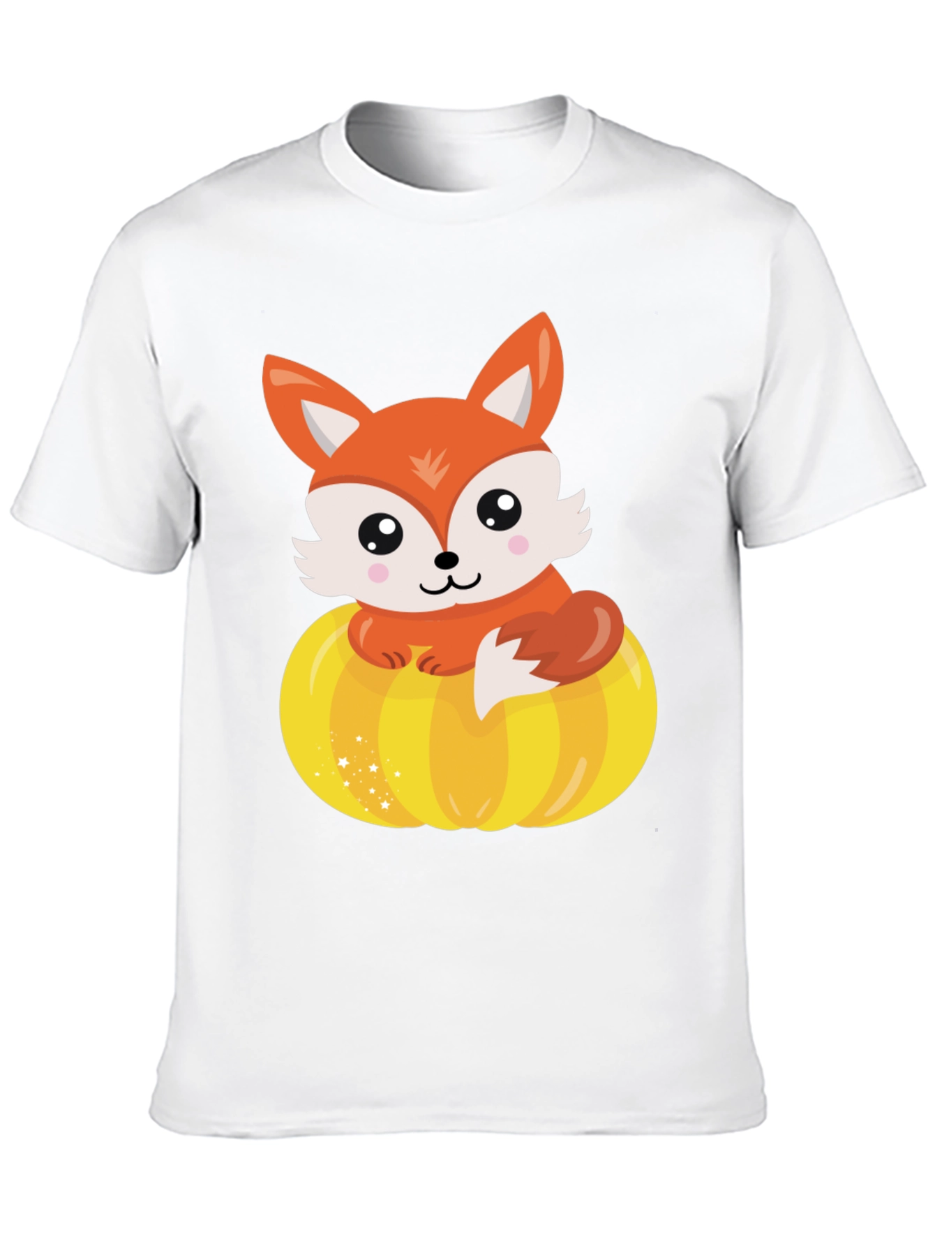 Black Fox and Pumpkin Graphic Tee view 10