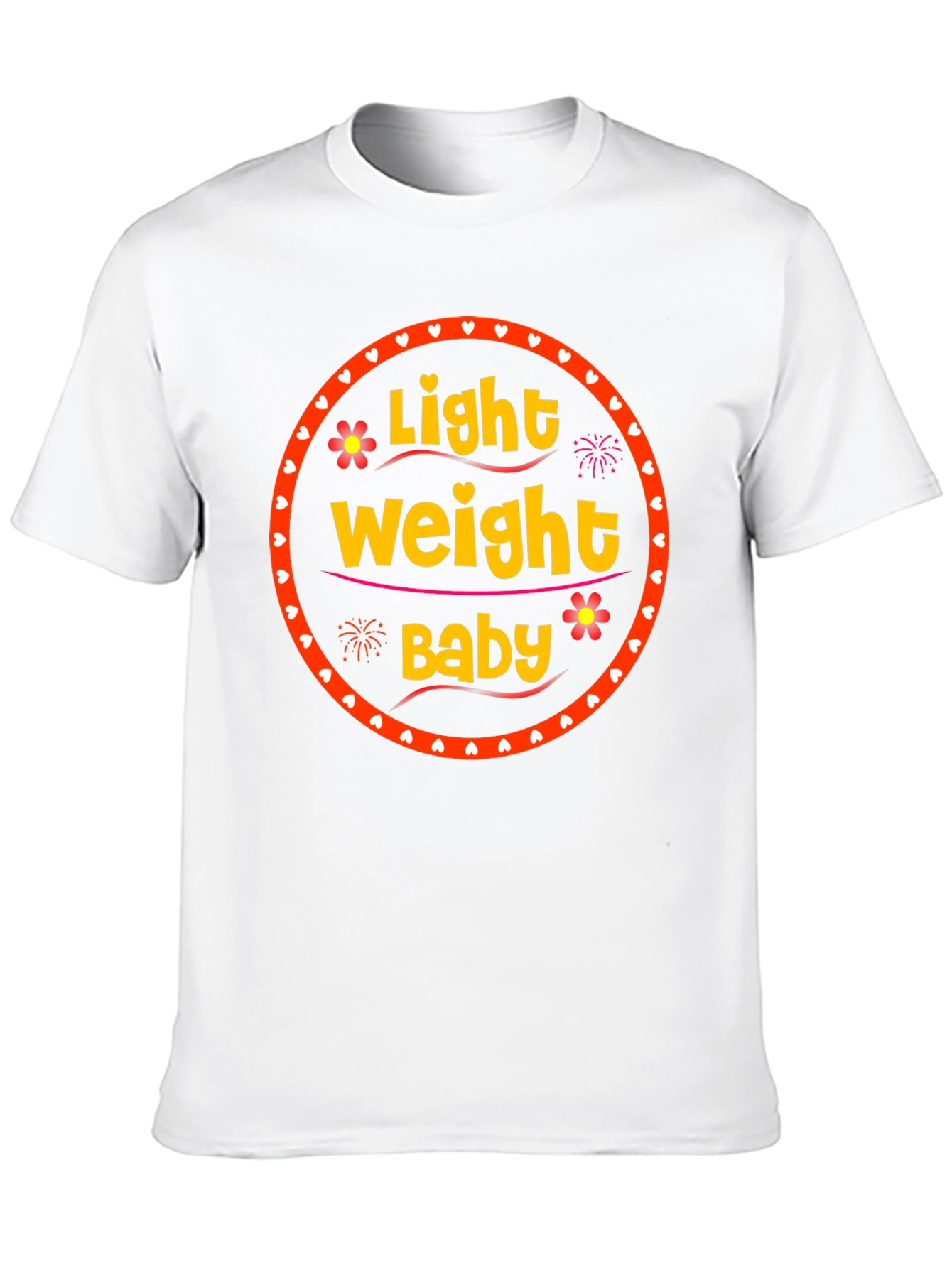 Black Light Weight Baby Graphic Tee view 10