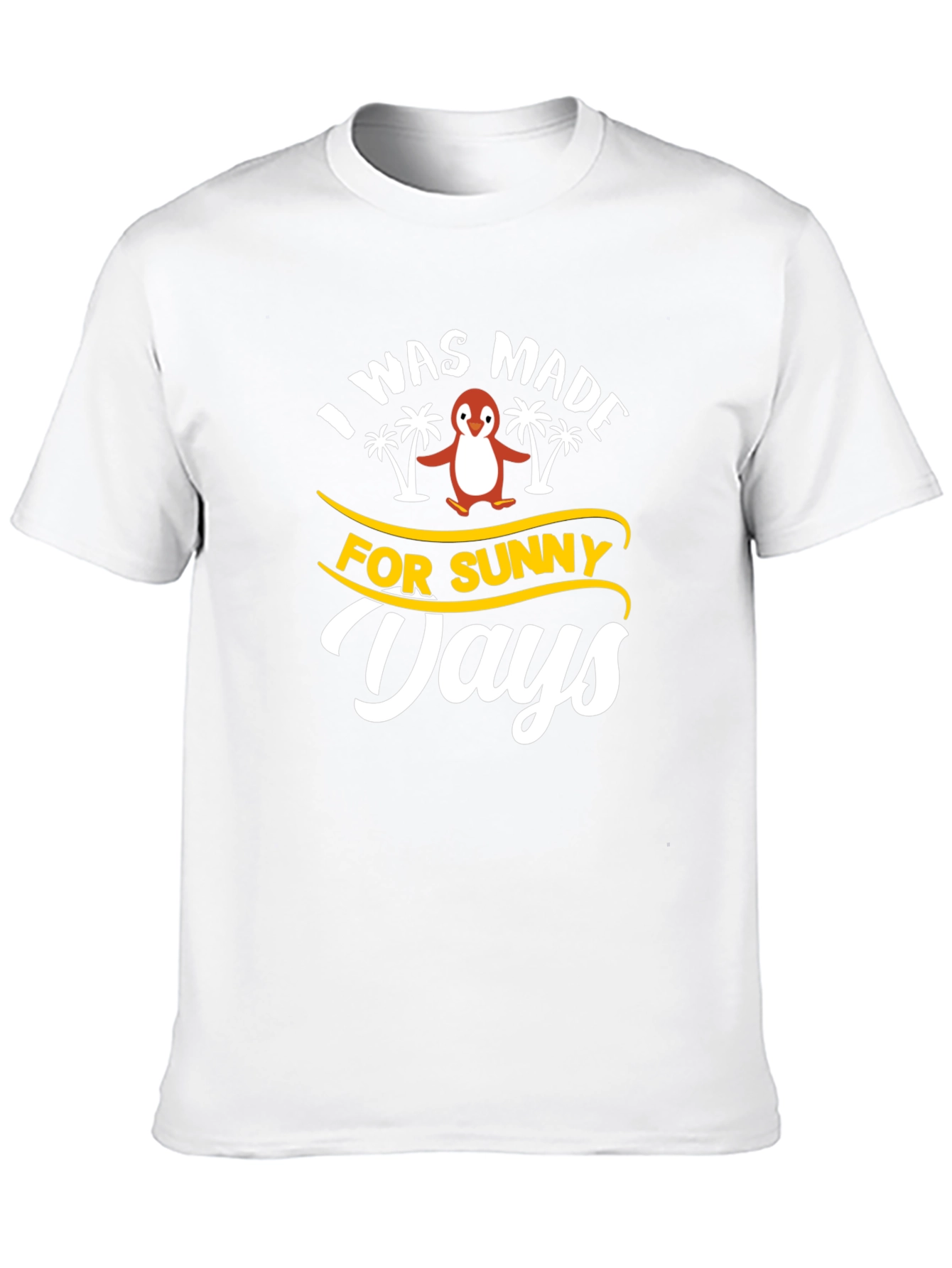 Black Sunny Days Penguin Graphic Tee view 10