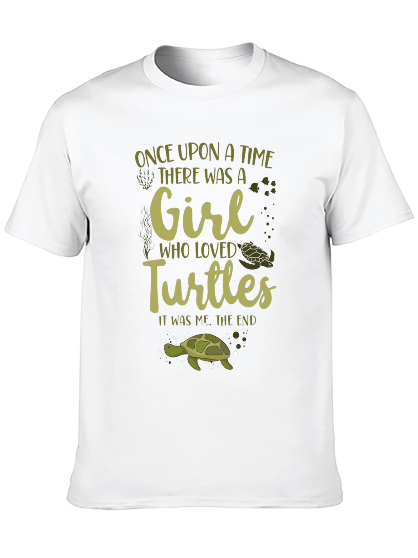 Black Girl Who Loved Turtles T-Shirt view 10