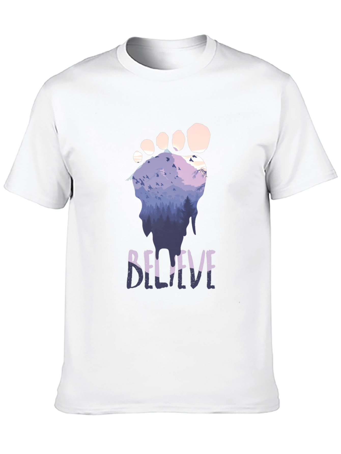 Black Believe Bigfoot Graphic T-Shirt view 10
