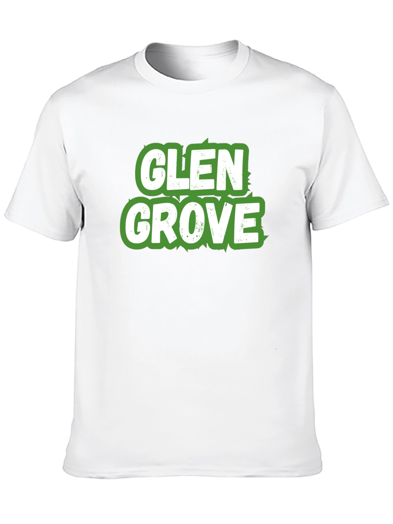 Black Glen Grove Graphic Tee - Classic Crew Neck view 10