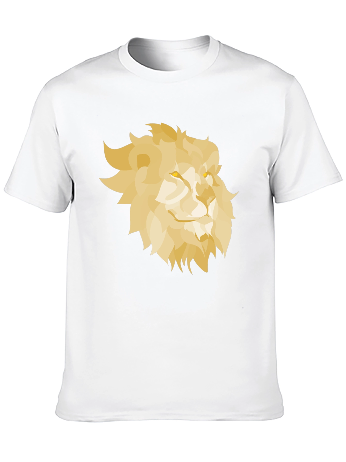 Black Lion Graphic Black T-Shirt view 10