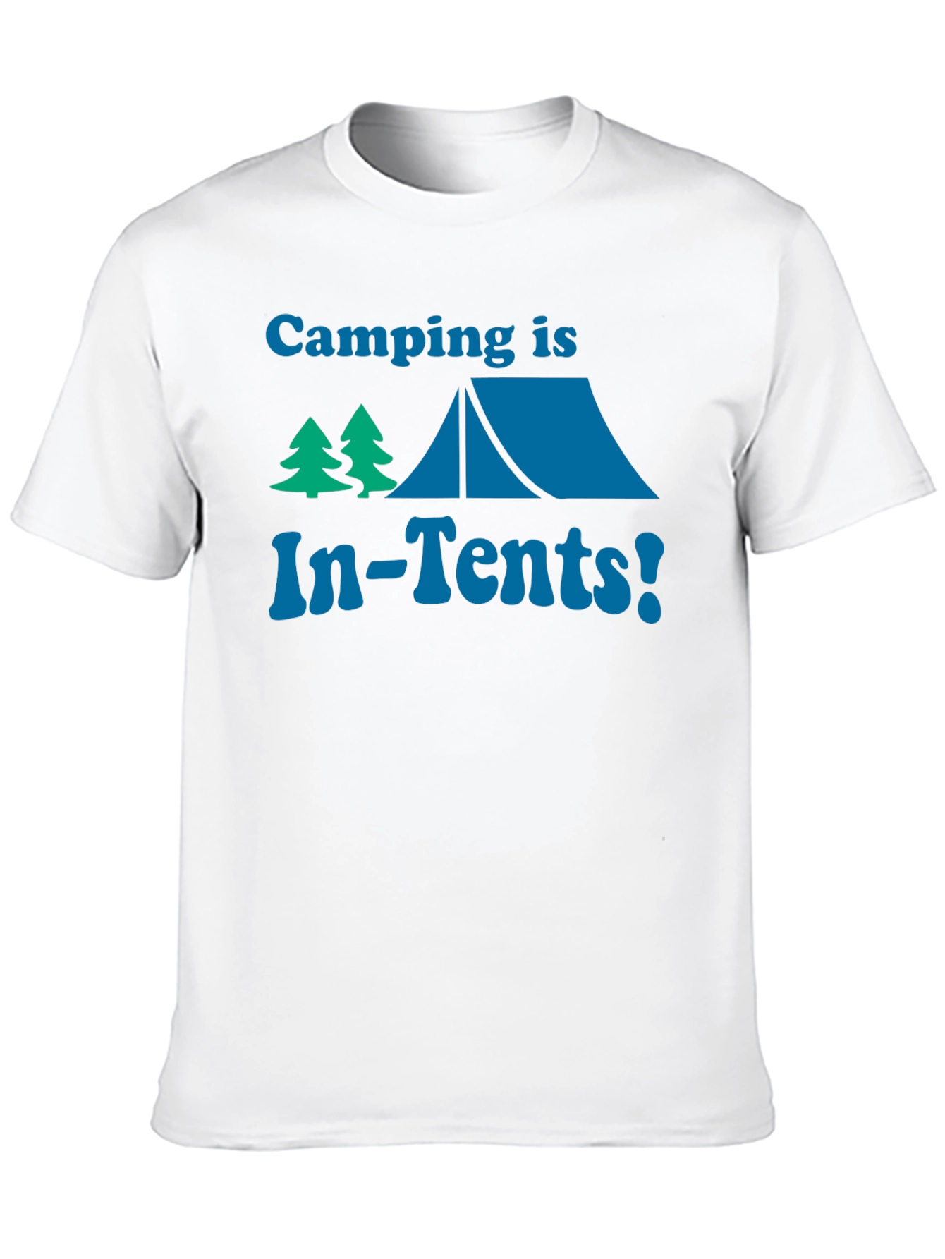 Black Camping Is In-Tents! Funny Graphic Tee view 10