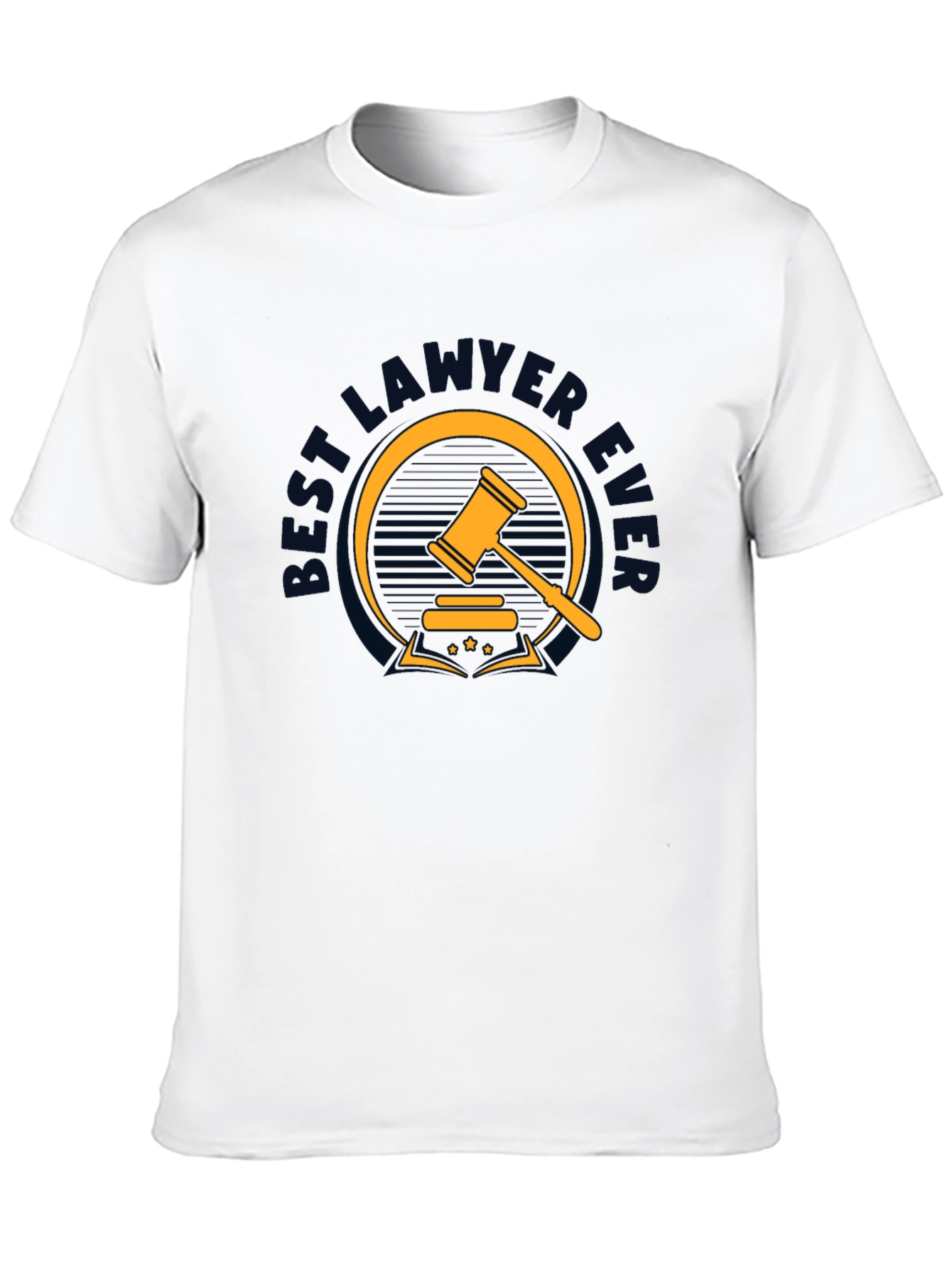 Best Lawyer Ever Graphic Tee - Black Cotton T-Shirt - 10