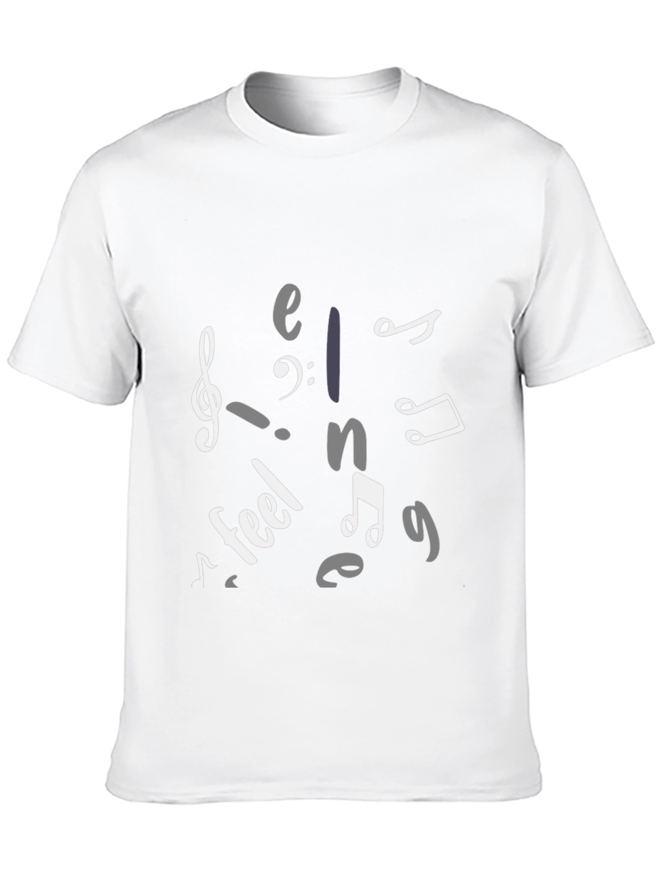 Black Musical Vibes T-Shirt - Comfortable Cotton Blend view 10