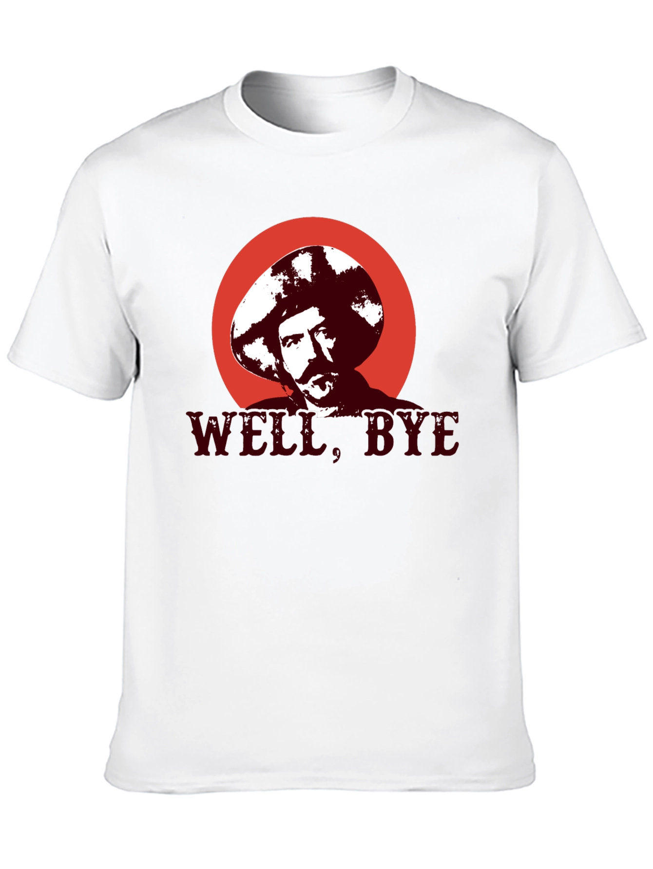Black Well, Bye T-Shirt - Funny Graphic Tee view 10