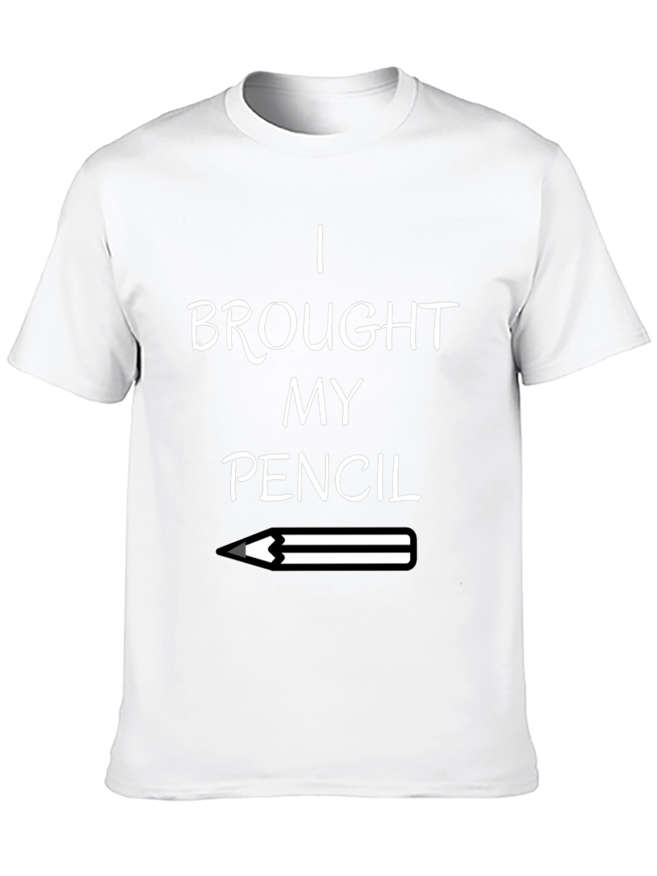 Black I Brought My Pencil Graphic T-Shirt view 10