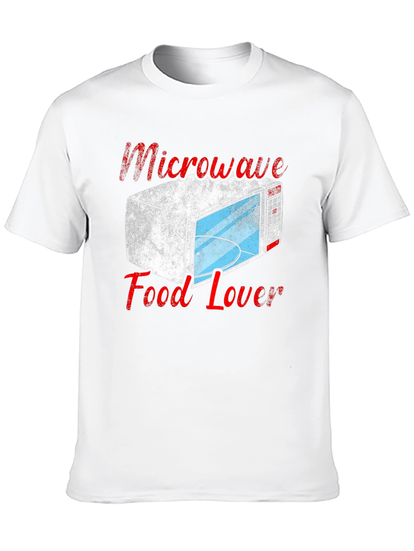 Black Microwave Food Lover T-Shirt - Funny Cook Tee view 10