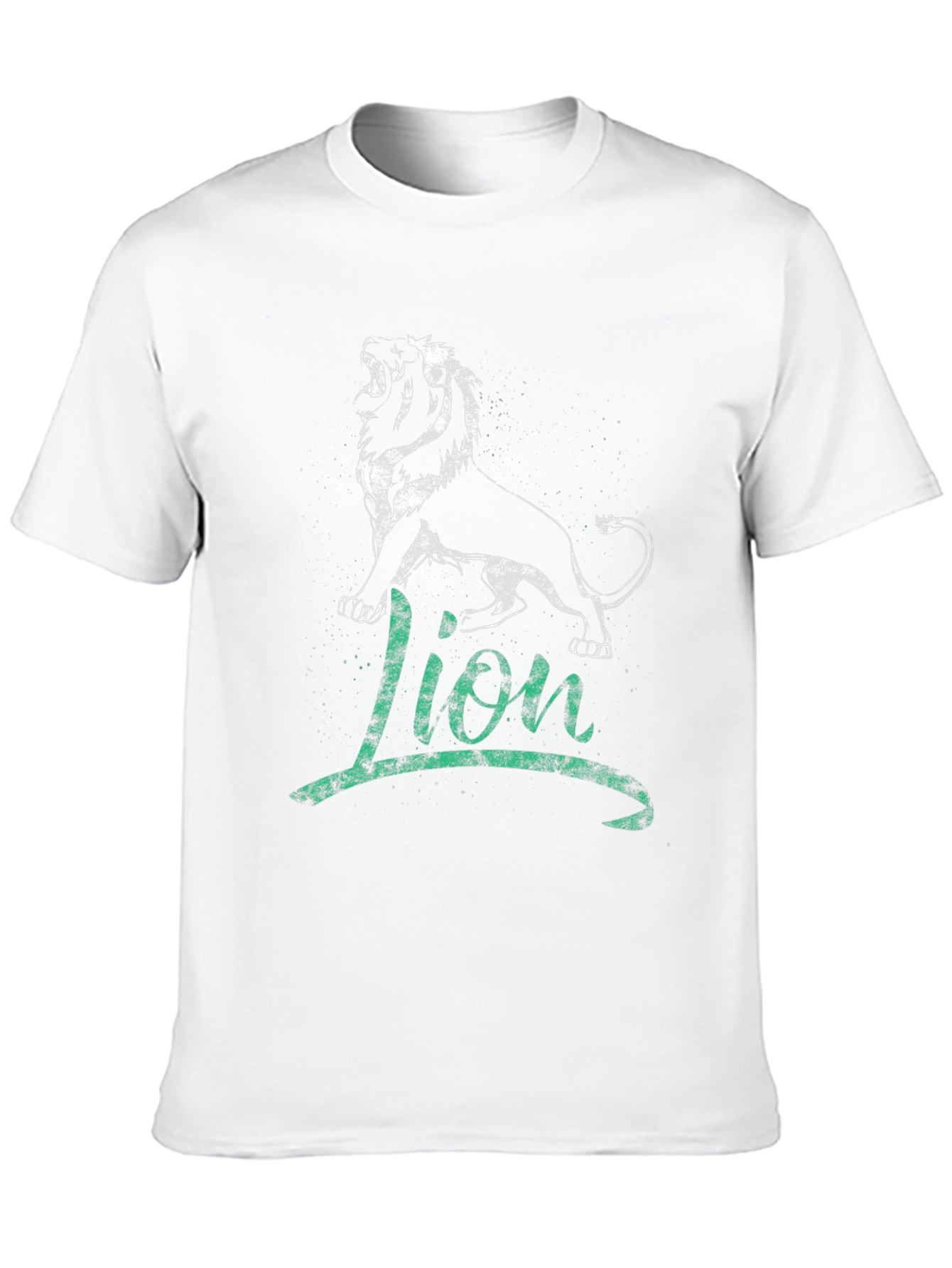 Black Lion Graphic Tee - Men's Black T-Shirt view 10
