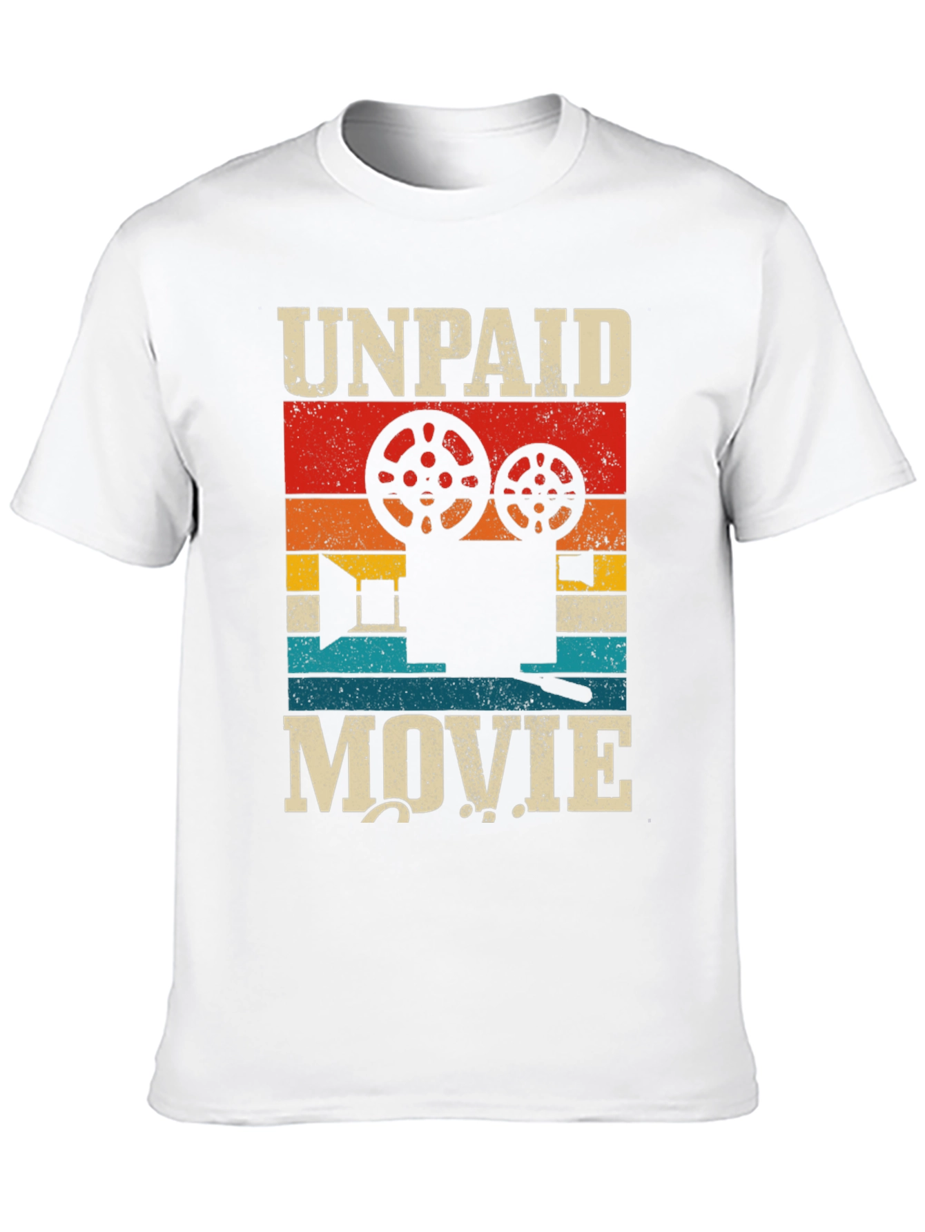 Unpaid Movie T-Shirt - Vintage Style Film Crew Tee - 10