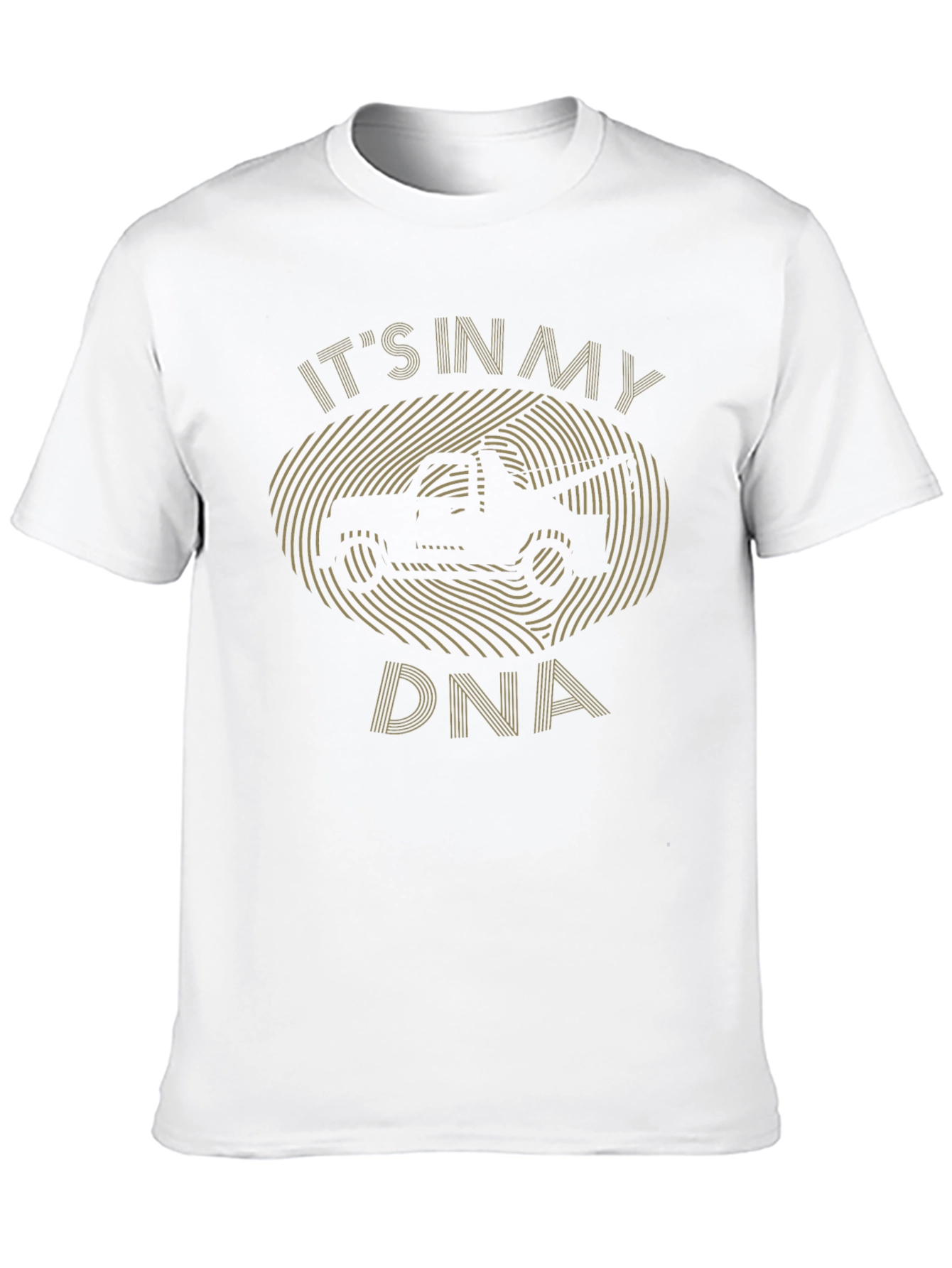 Black It's in my DNA 4x4 Off Roading T-Shirt view 10