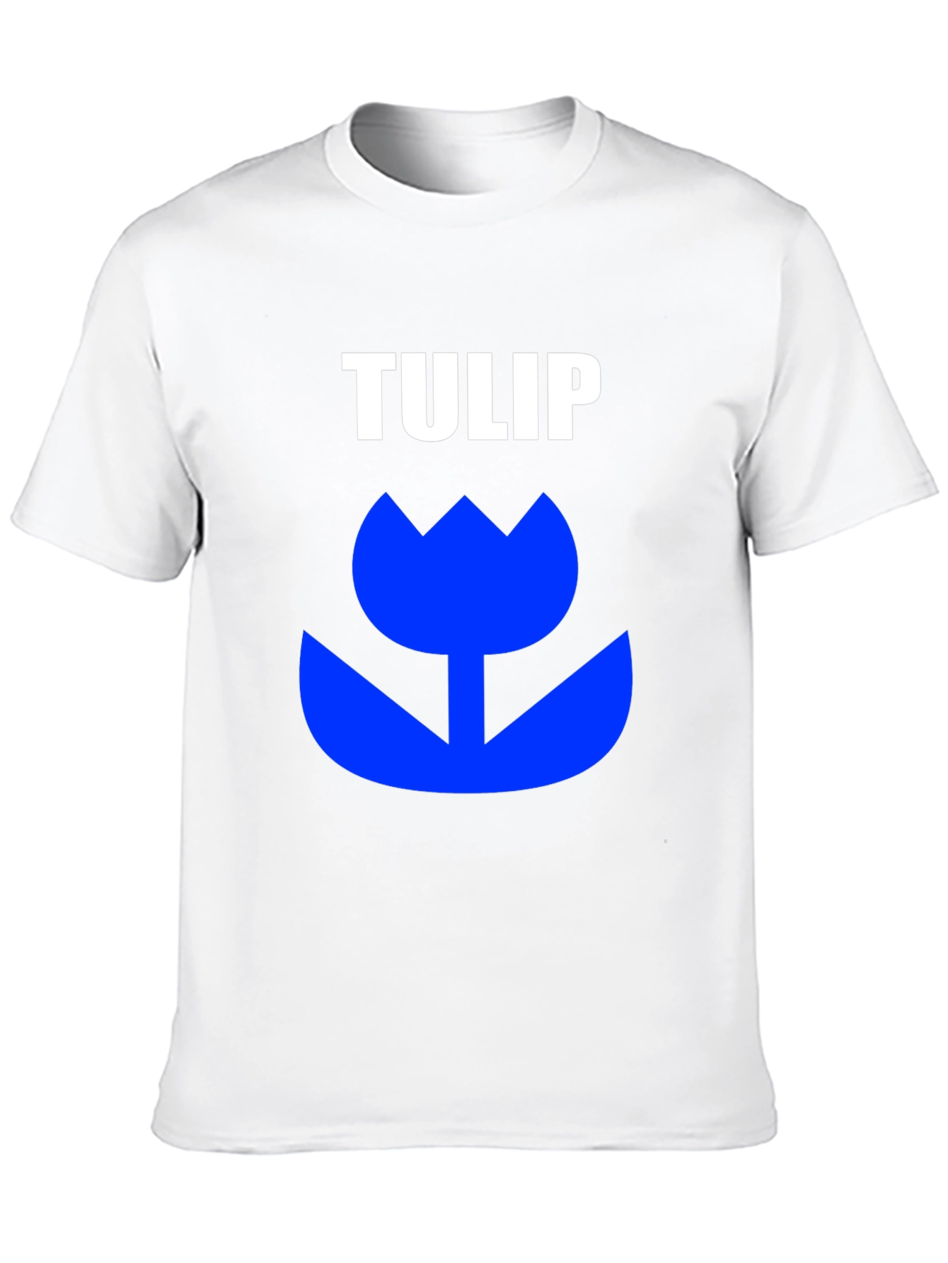 Black TULIP Graphic Tee - Bold Statement T-Shirt view 10