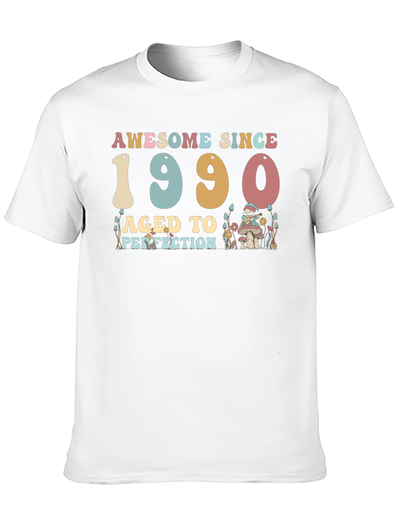 Black Awesome Since 1990 T-Shirt - Aged to Perfection view 10