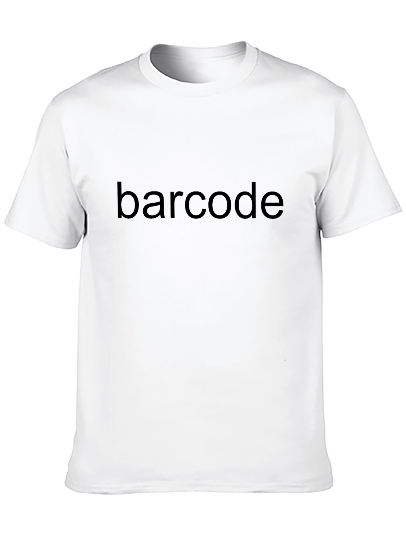 Black Men's Black 'barcode' Graphic T-Shirt view 10