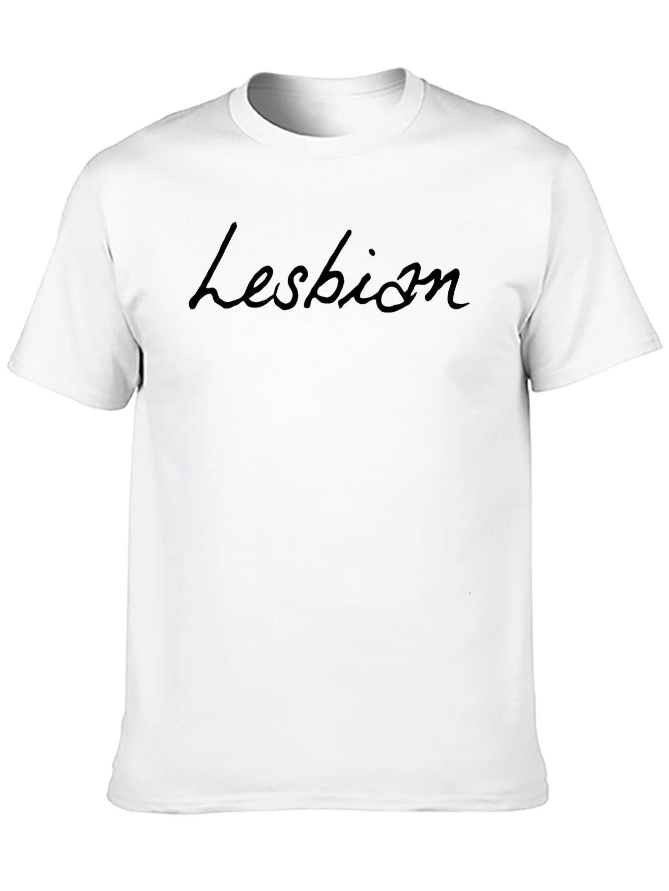 Black Lesbian Pride T-Shirt - Black Graphic Tee view 10