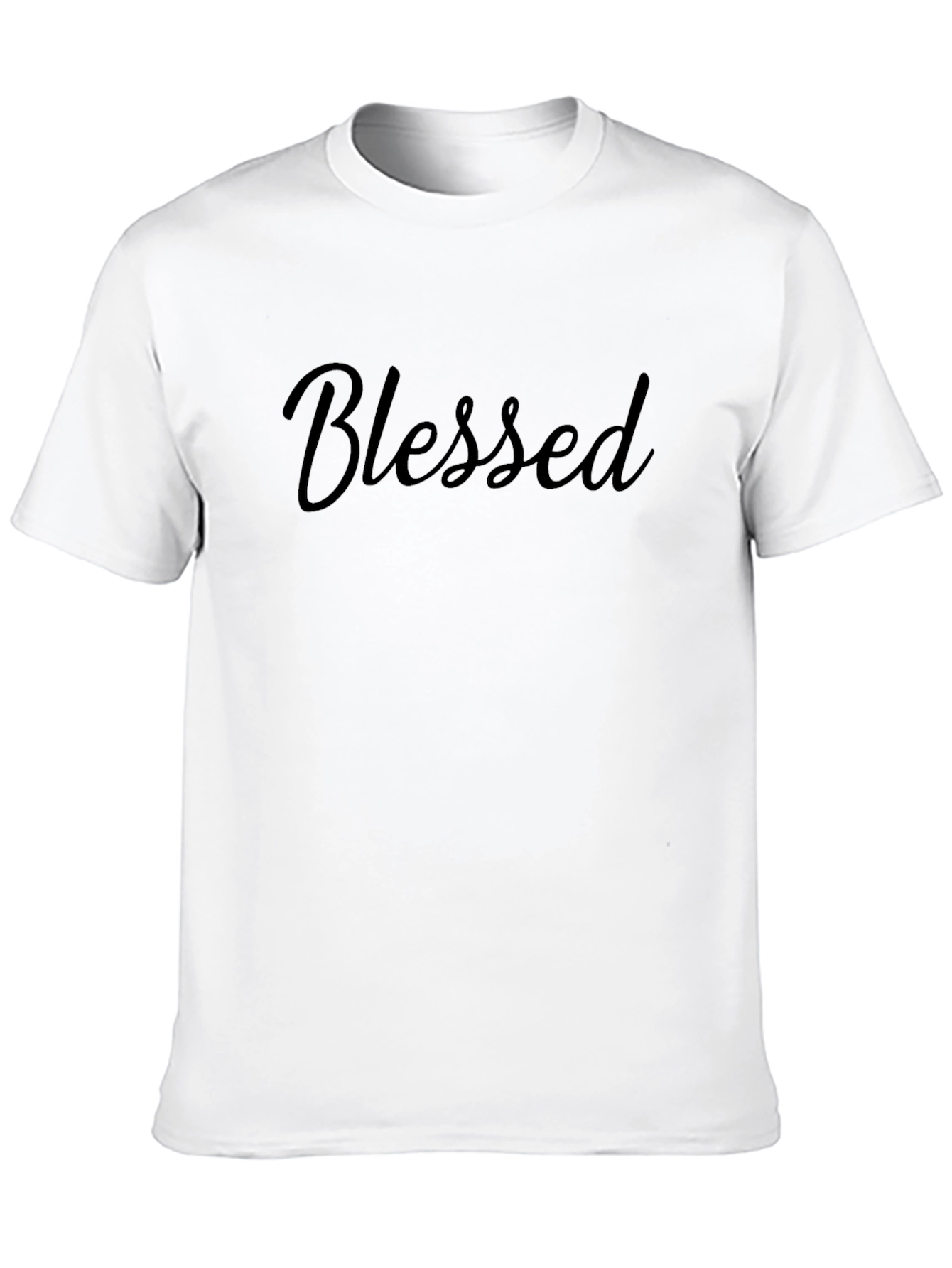 Black Blessed Black Graphic Tee - Short Sleeve view 10