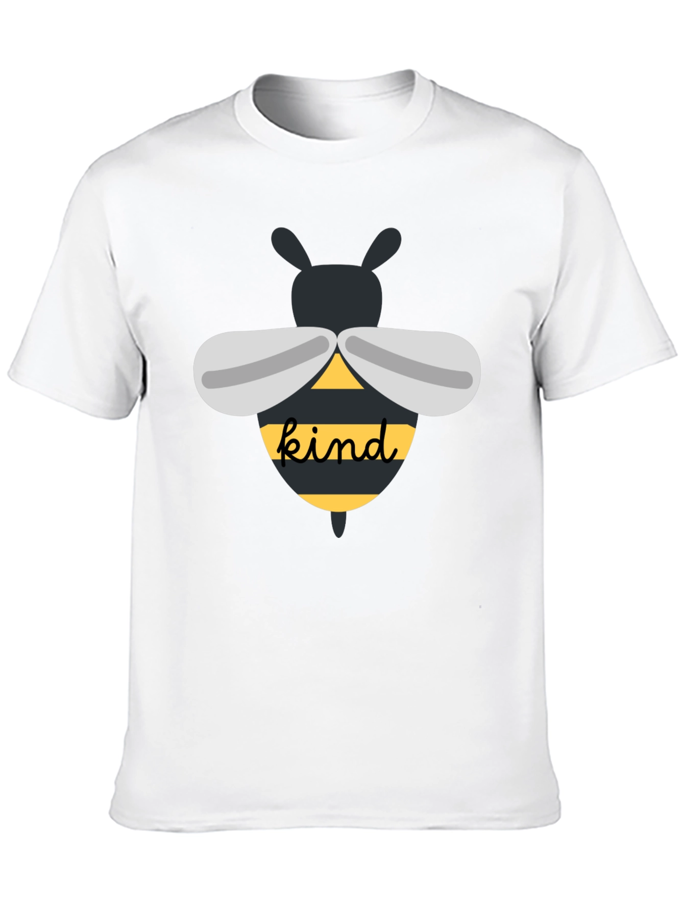Black Bee Kind T-Shirt: Cute Inspirational Graphic Tee view 10