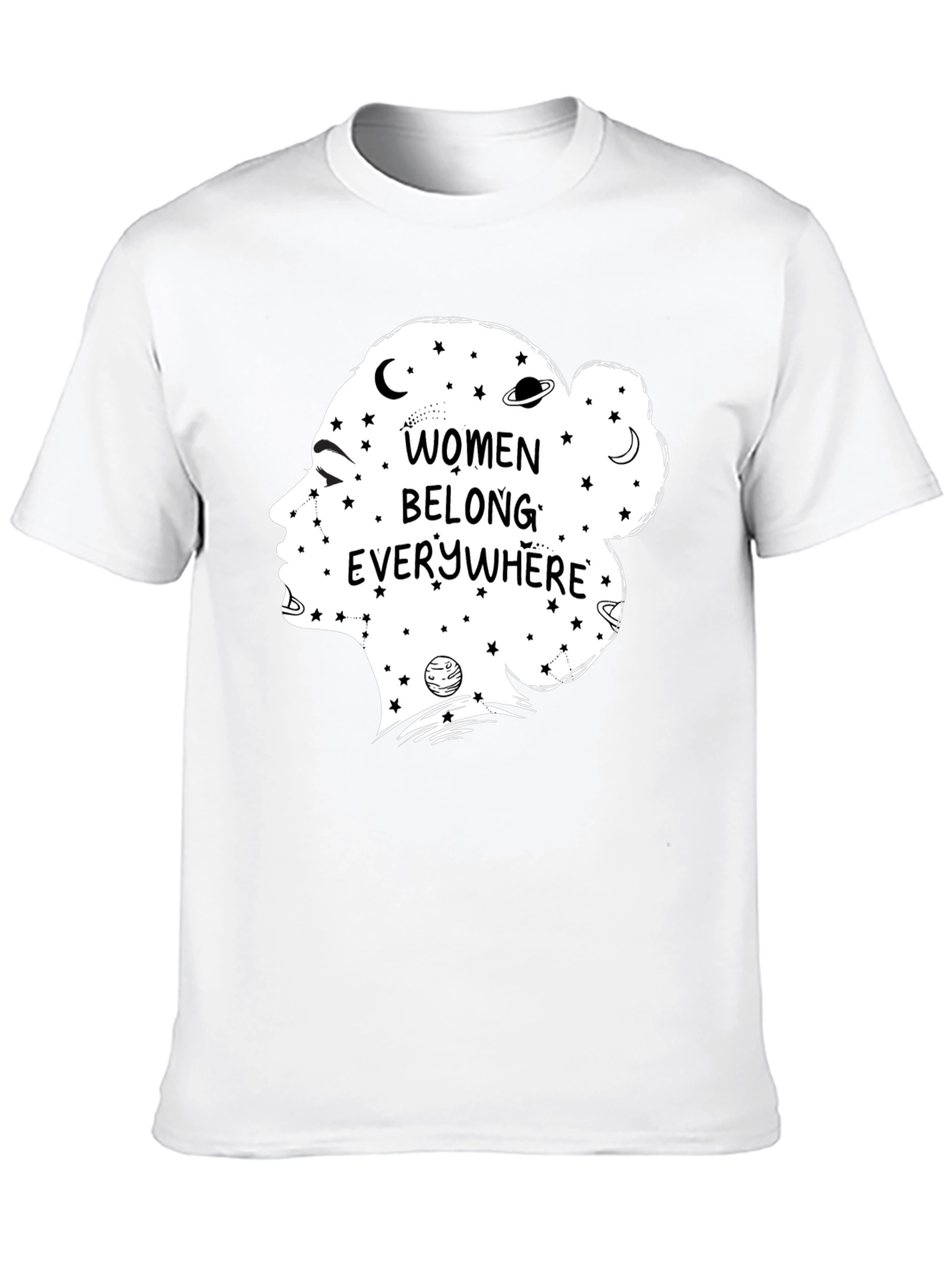 Black Women Belong Everywhere Graphic Tee view 10